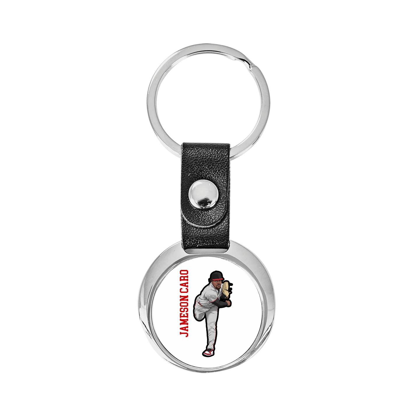 Key Chain — Name Vertical in Classic