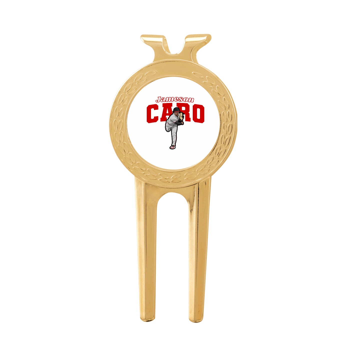 Divot Tool with Ball Marker — Name Arch in Classic