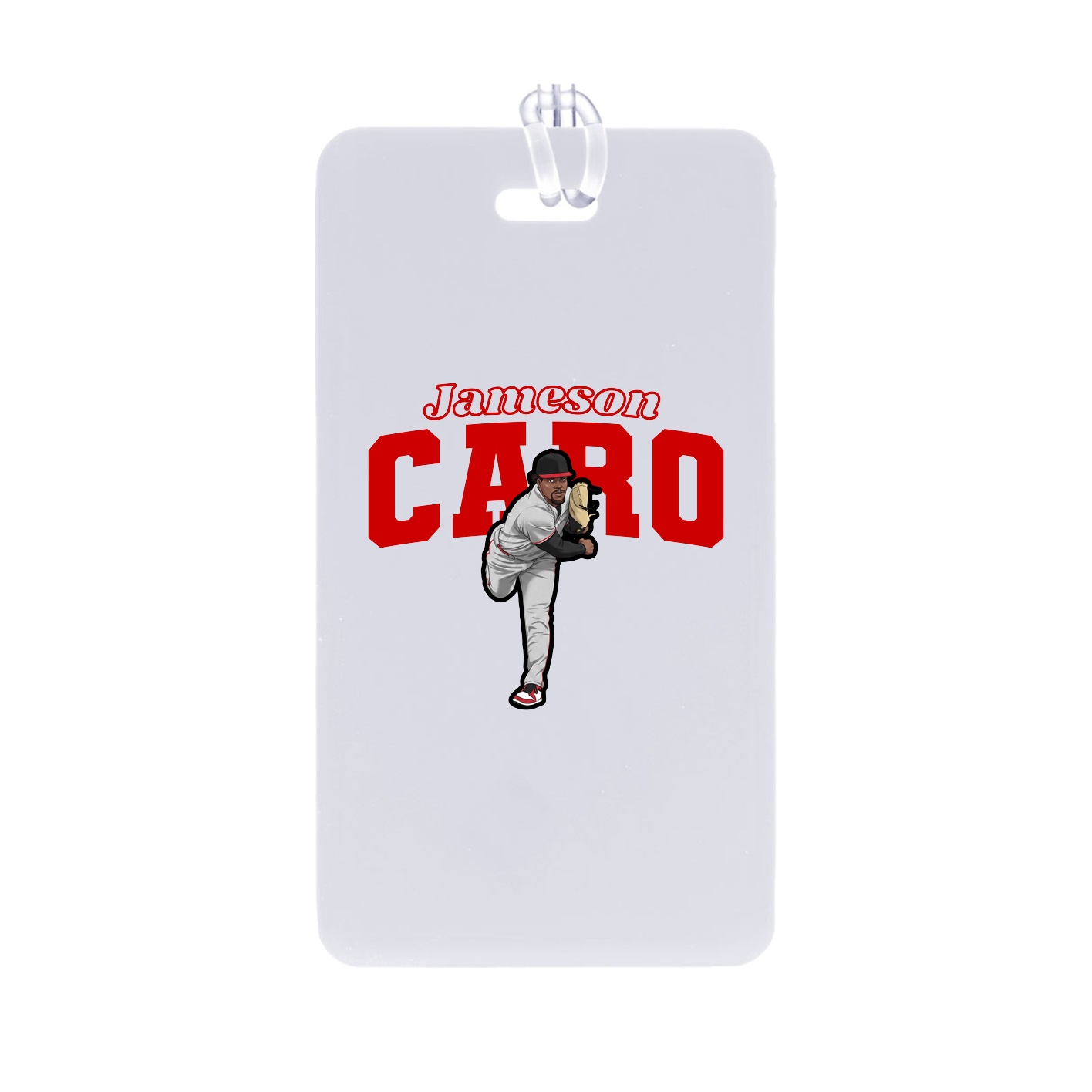 Bag Tag — Name Arch in Classic