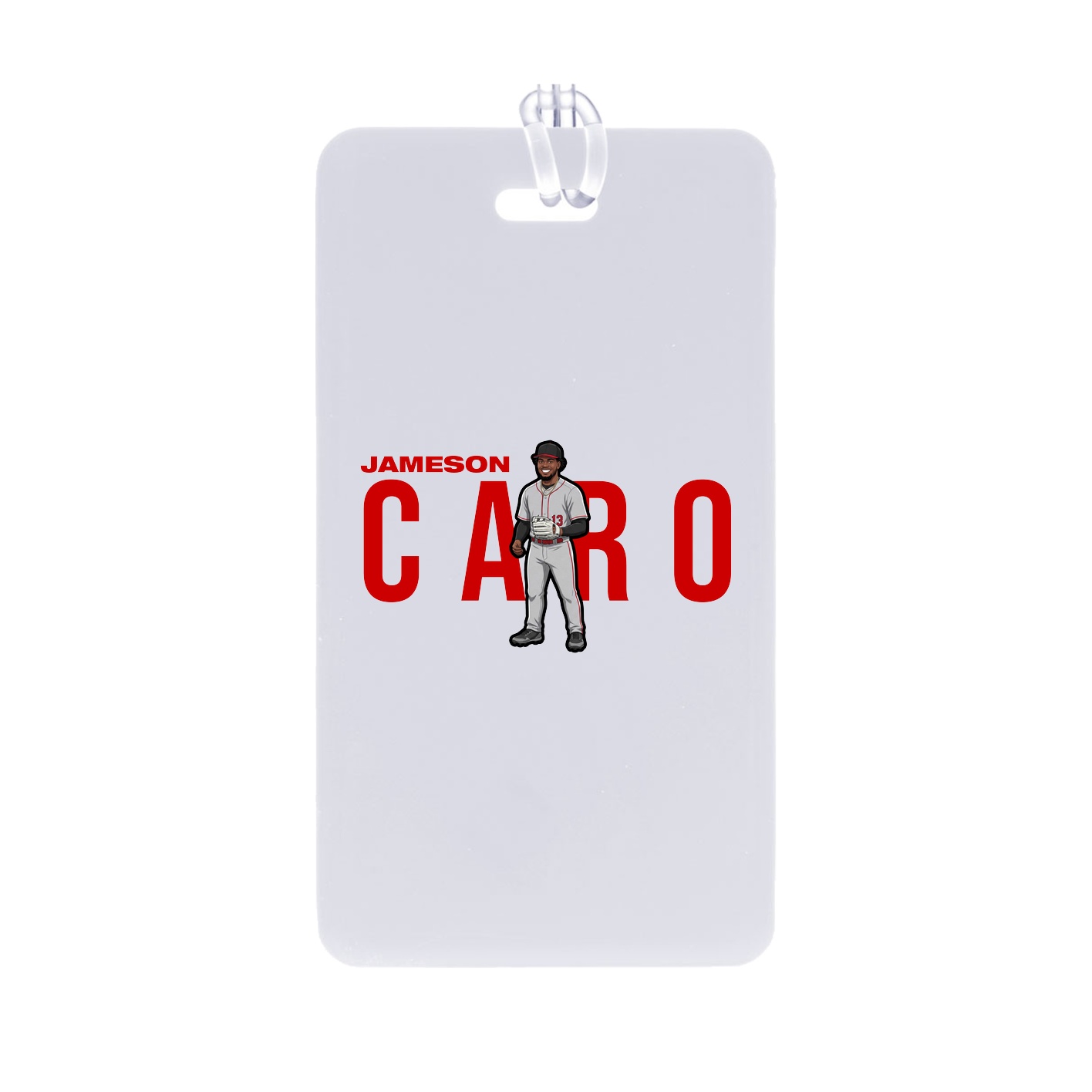 Bag Tag — Player Name in Classic