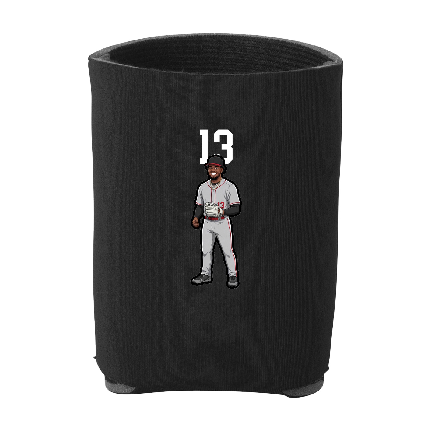 Can Holder — Number Top in Black