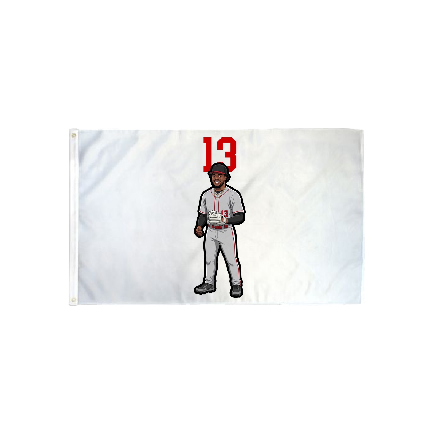 3x5 Flag — Number Top in Classic