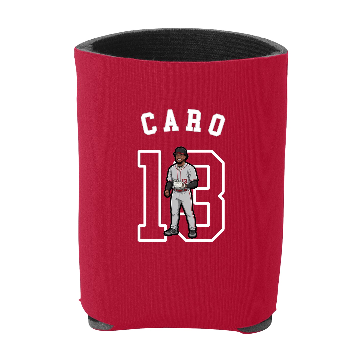 Can Holder — Shirsey Arch in Red
