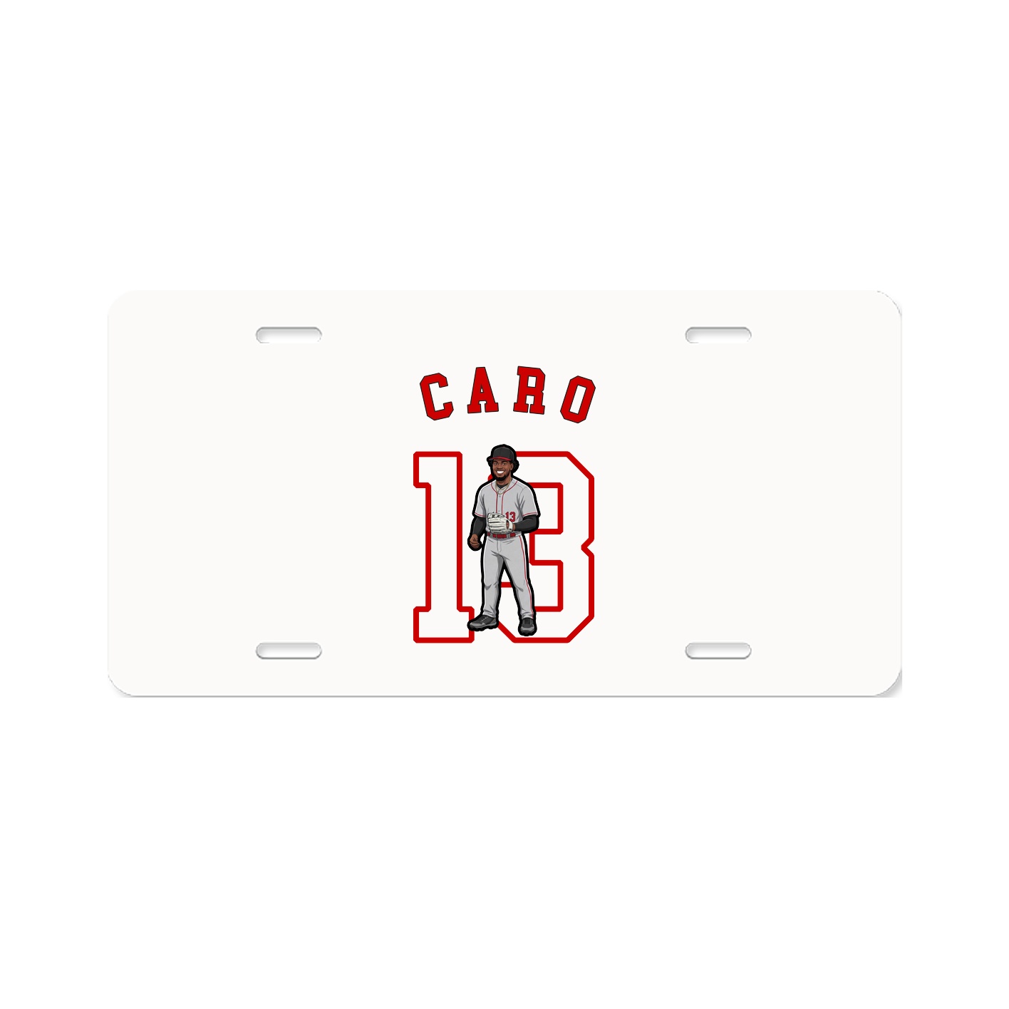 License Plate — Shirsey Arch in Classic