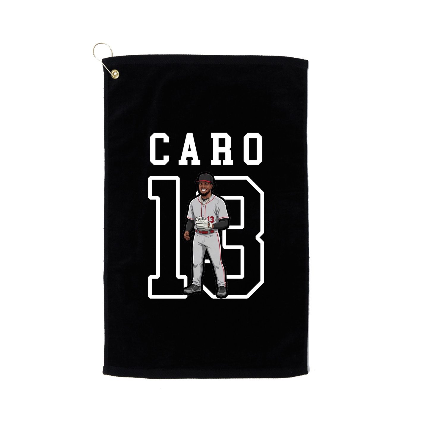 Golf Towel — Shirsey in Black