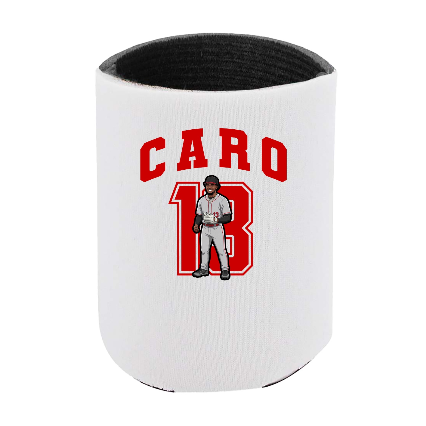 Can Holder — Number in White