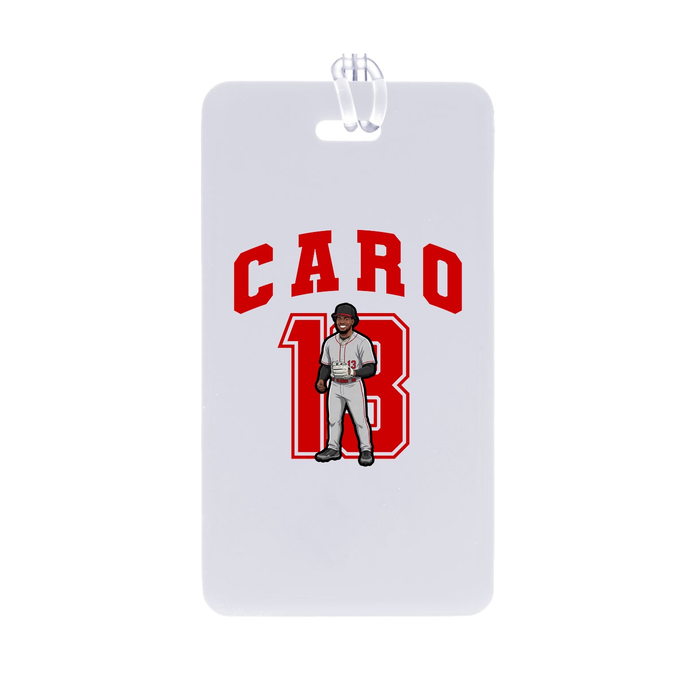 Bag Tag — Number in Classic