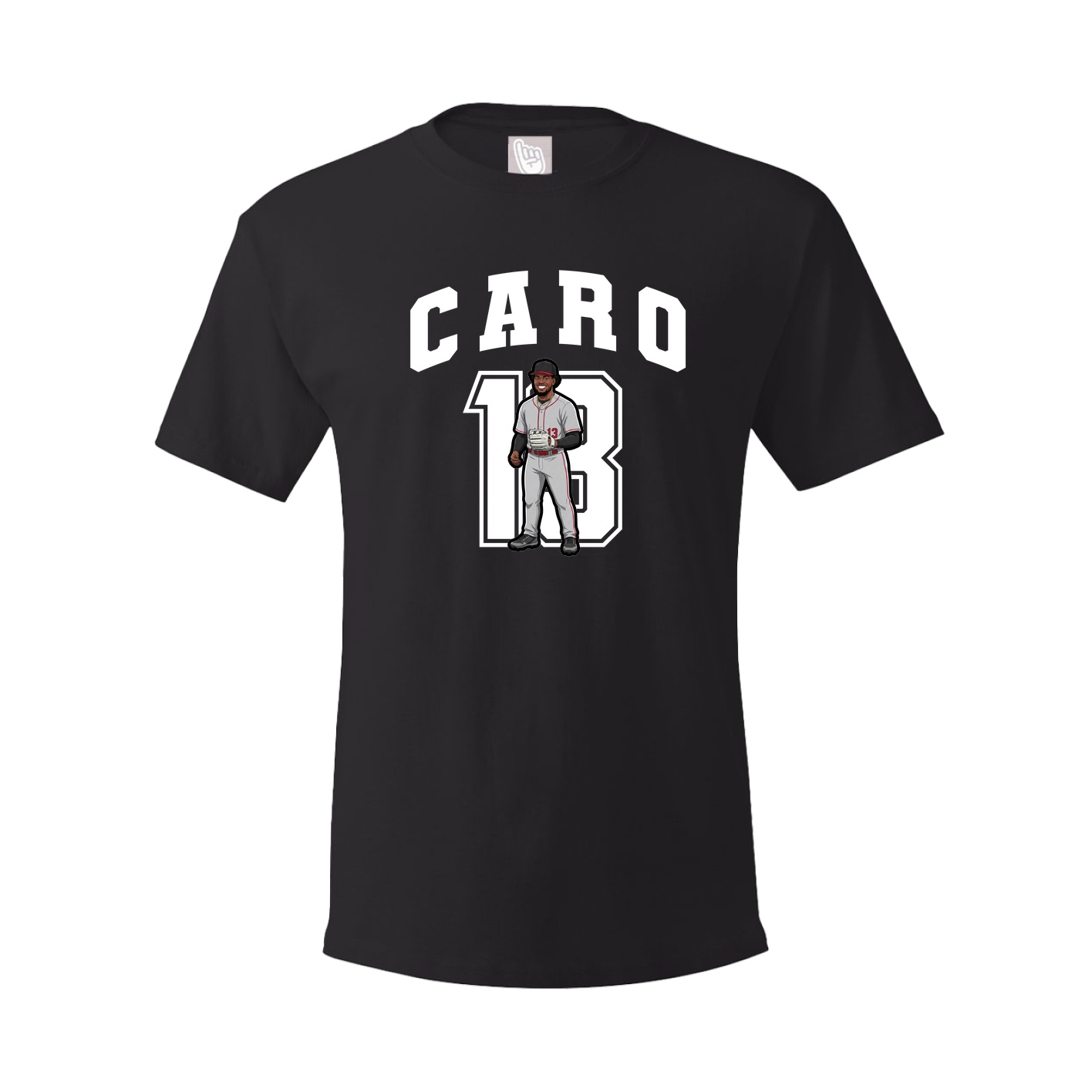 Youth Tee — Number in Black