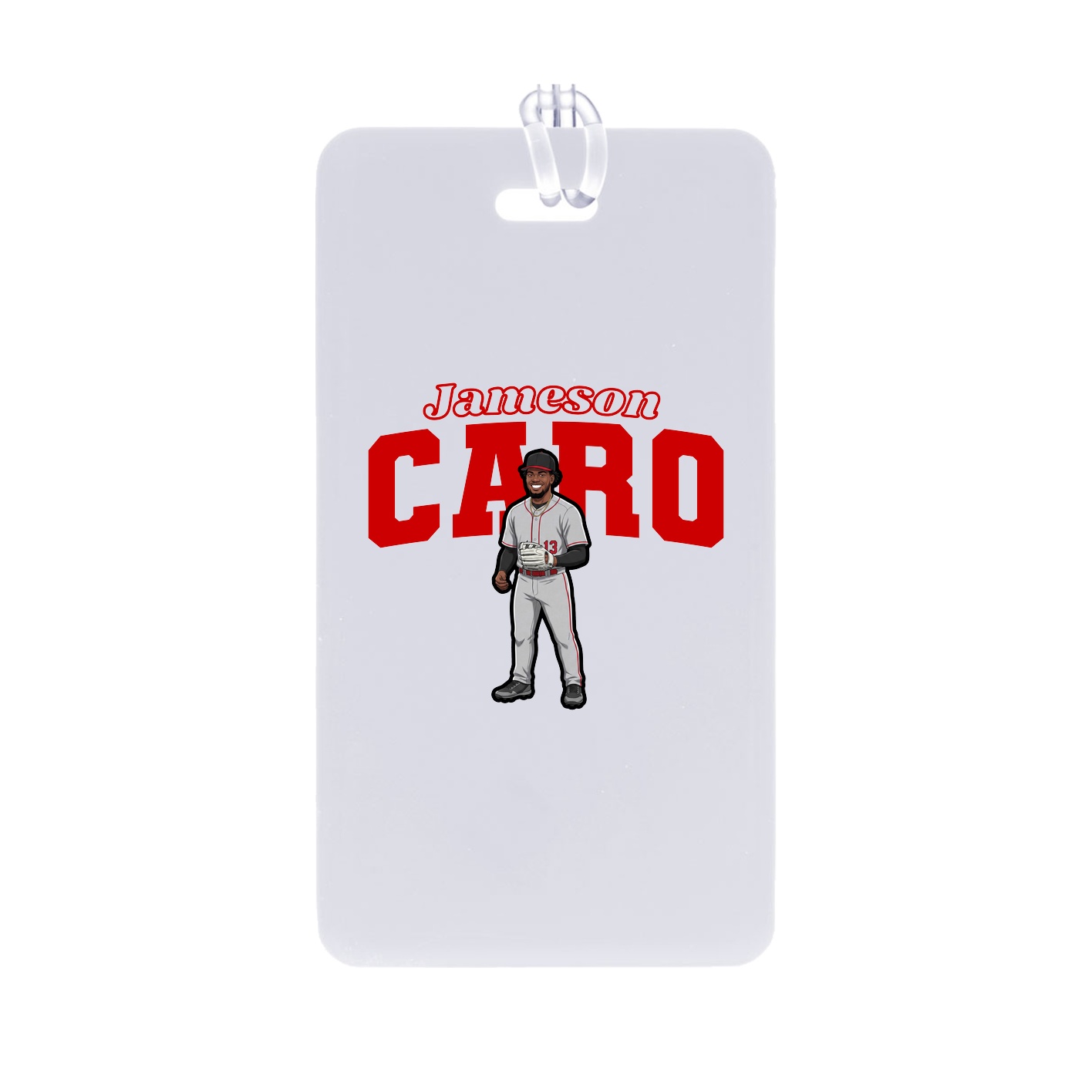 Bag Tag — Name Arch in Classic