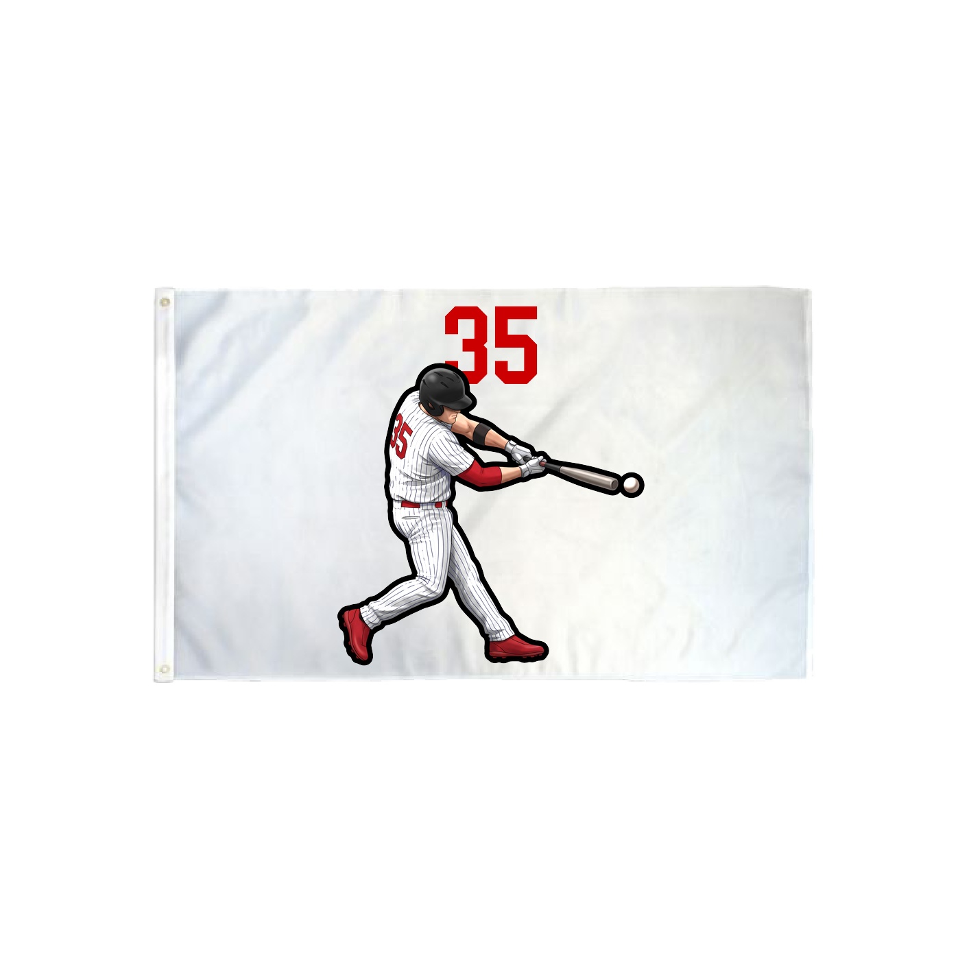 3x5 Flag — Number Top in Classic