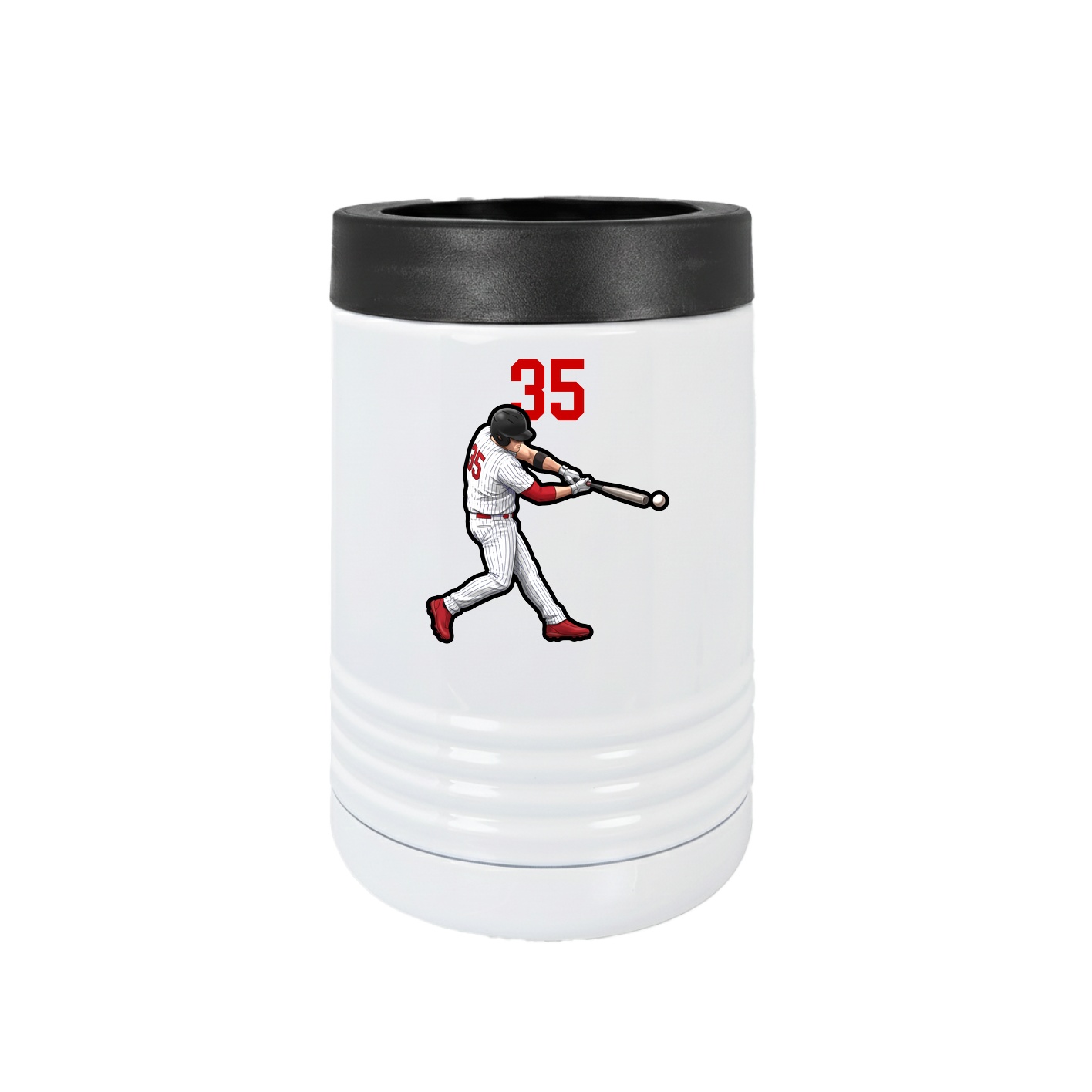 Beverage Holder — Number Top in White