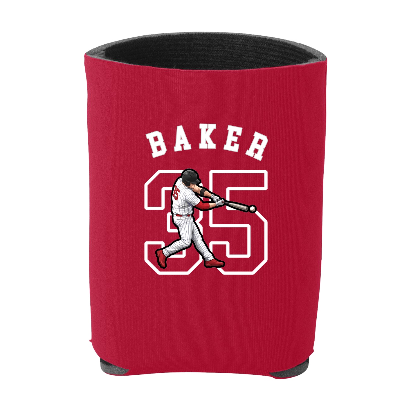 Can Holder — Shirsey Arch in Red