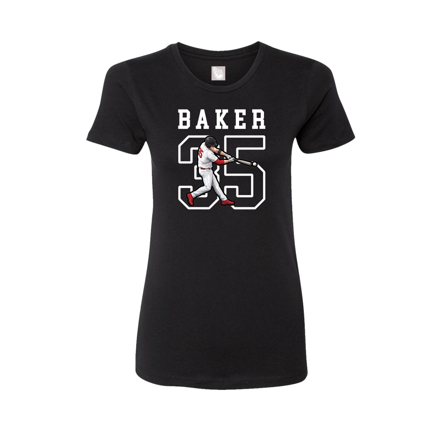 Fitted Women's Tee — Shirsey in Black