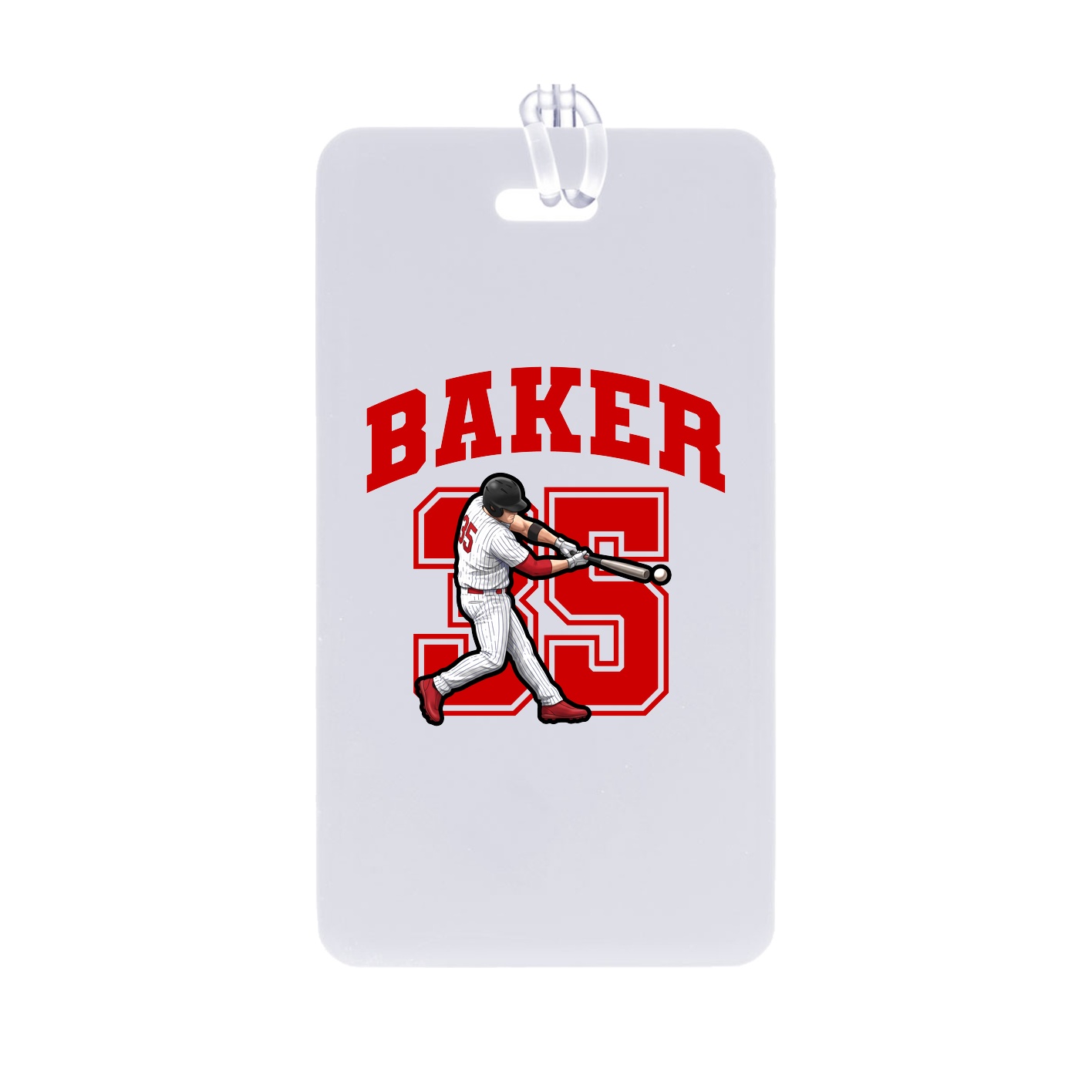 Bag Tag — Number in Classic