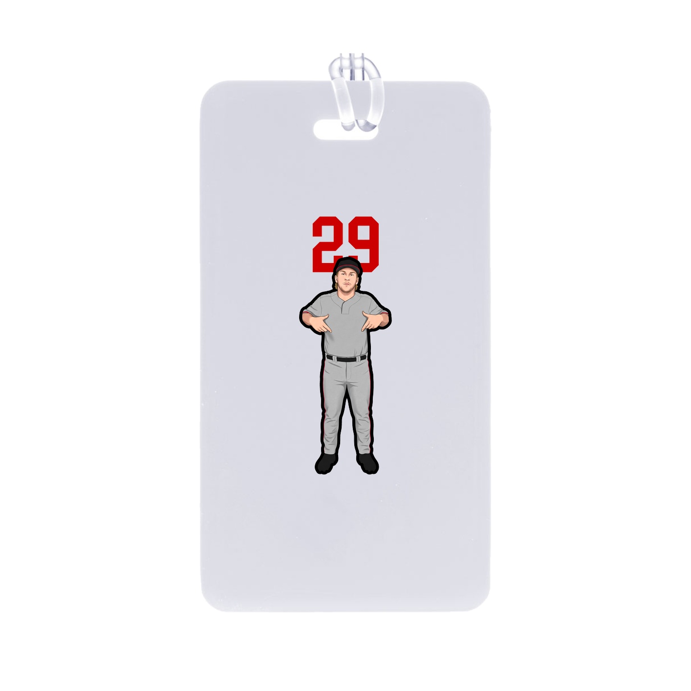 Bag Tag — Number Top in Classic