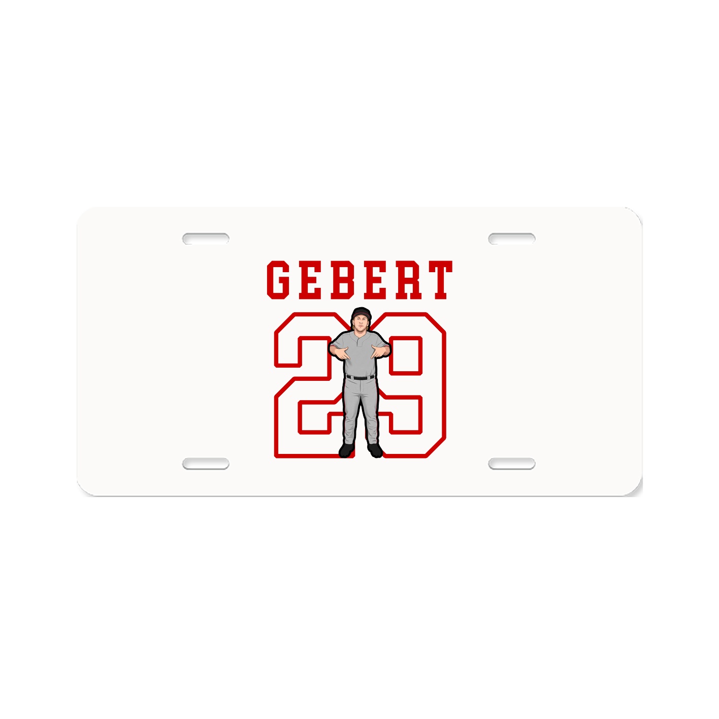 License Plate — Shirsey in Classic
