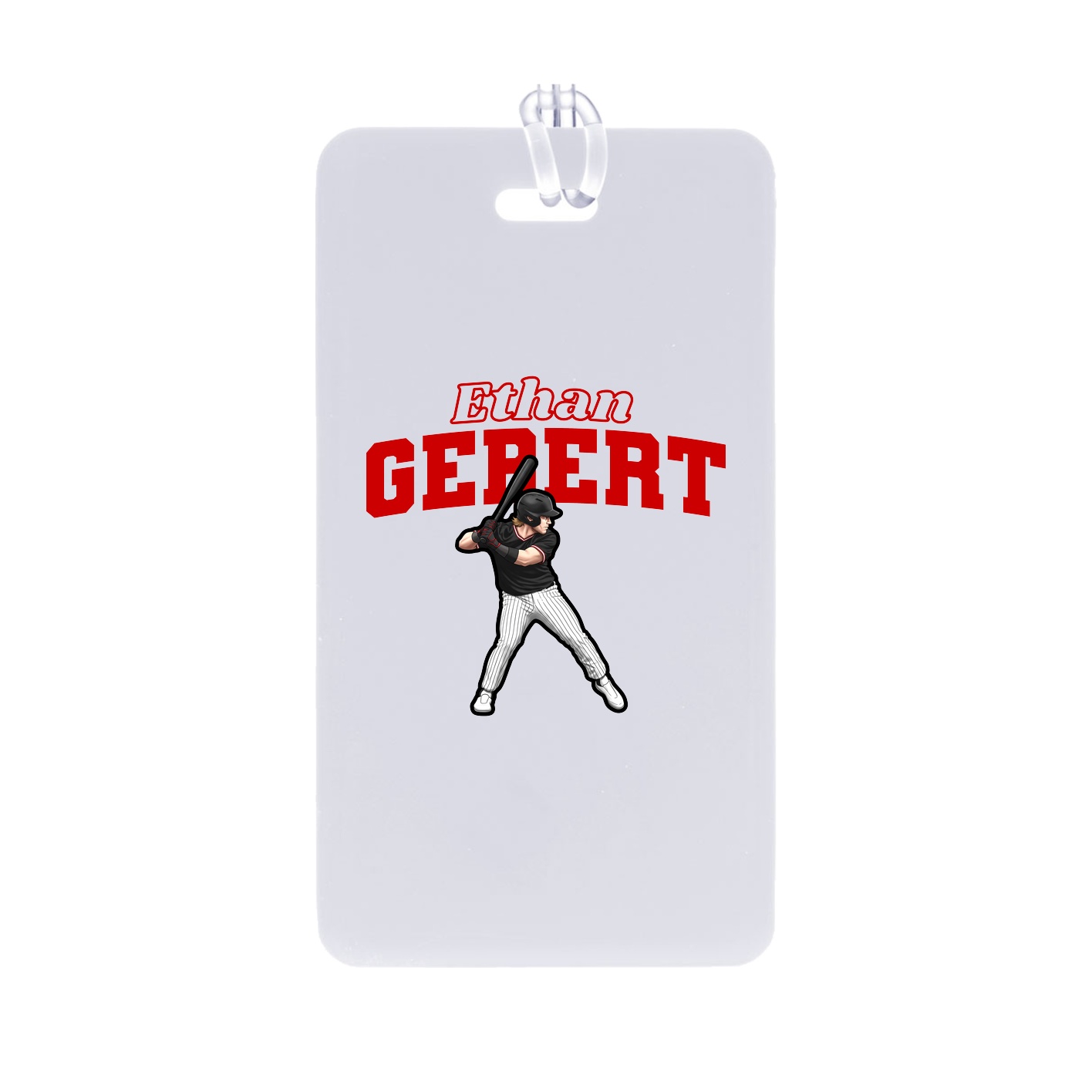 Bag Tag — Name Arch in Classic