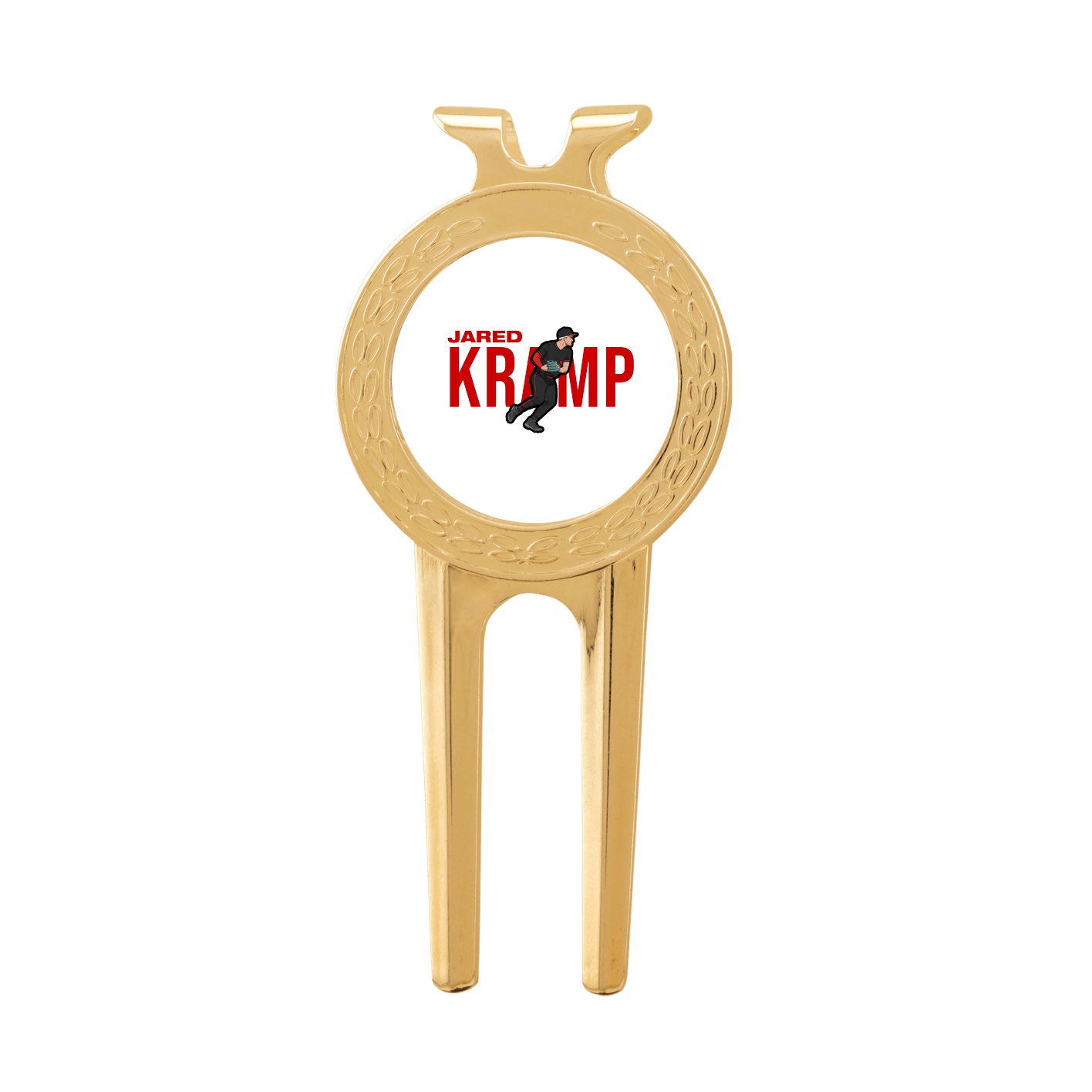 Divot Tool with Ball Marker — Player Name in Classic