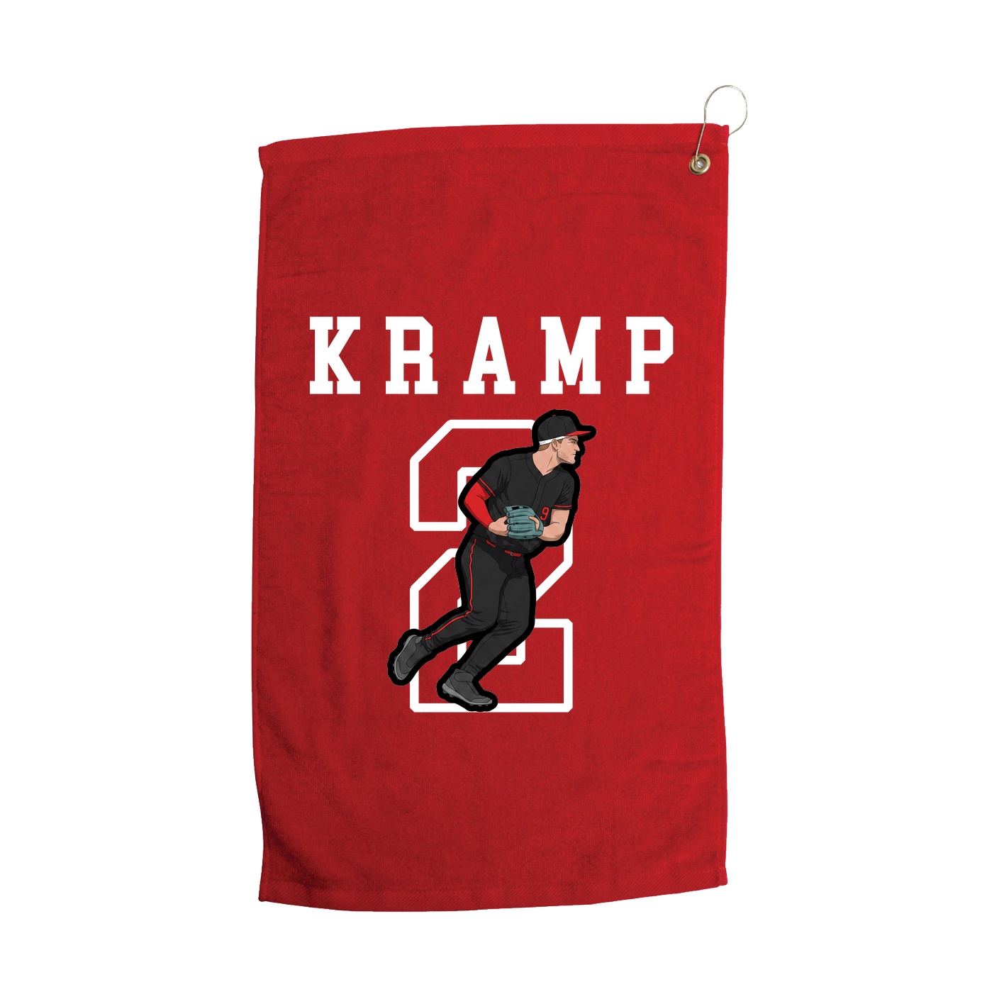 Golf Towel — Shirsey in Red