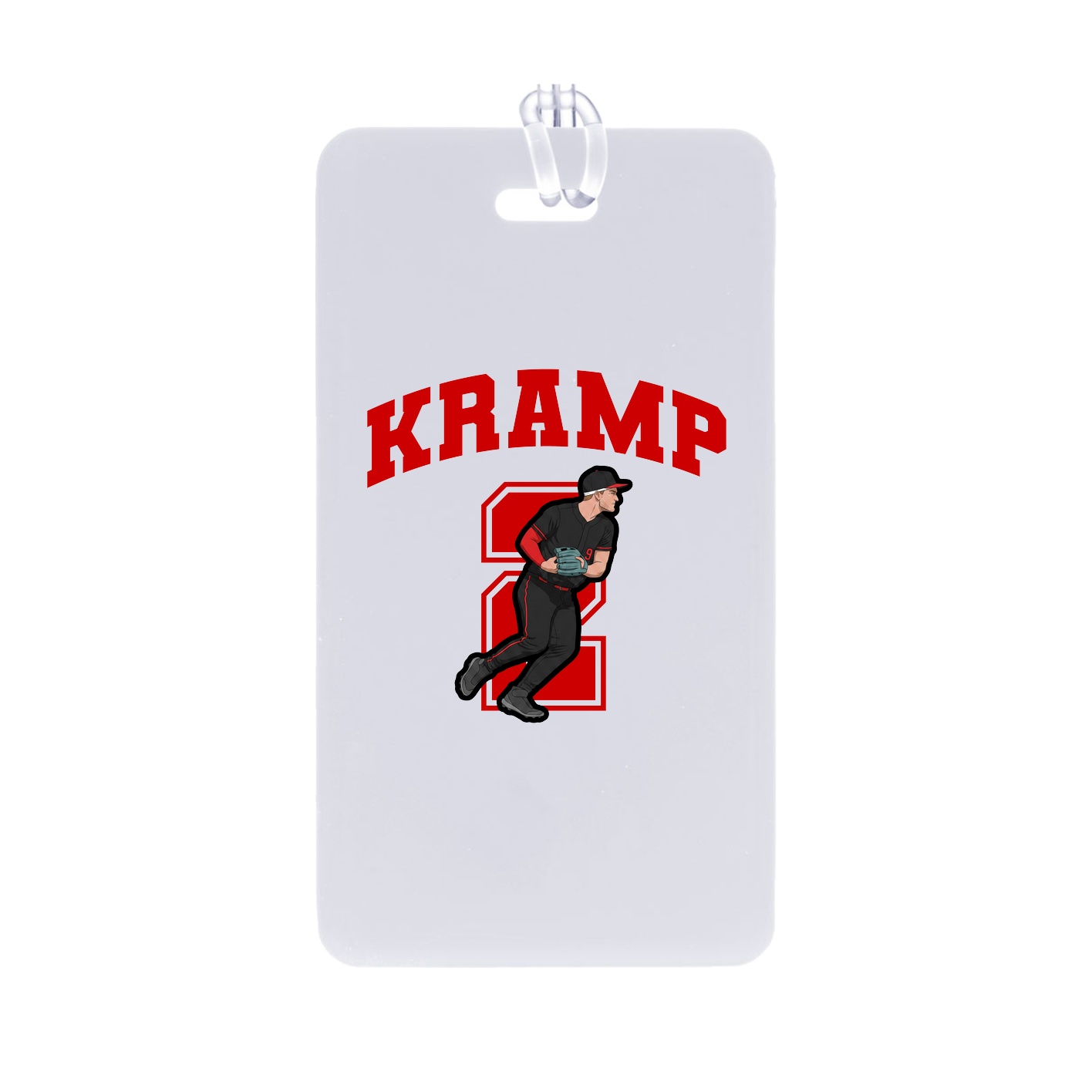 Bag Tag — Number in Classic