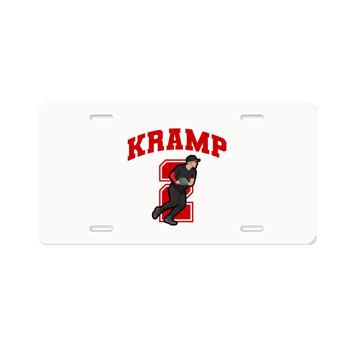 License Plate — Number in Classic