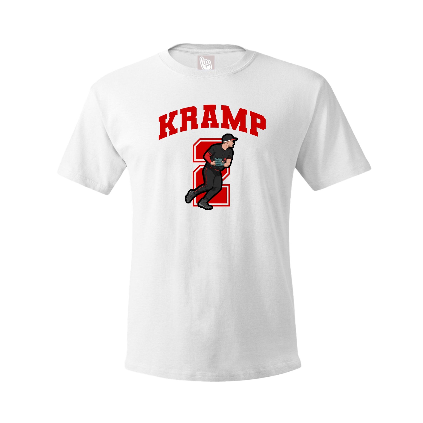 Tee — Number in White