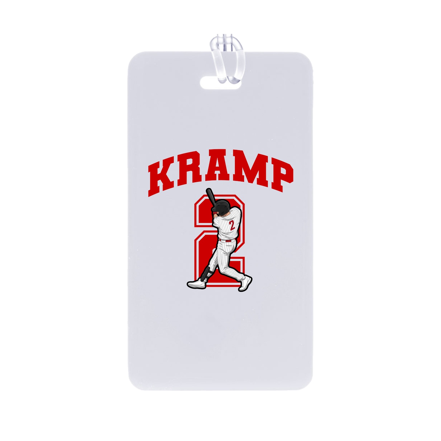 Bag Tag — Number in Classic