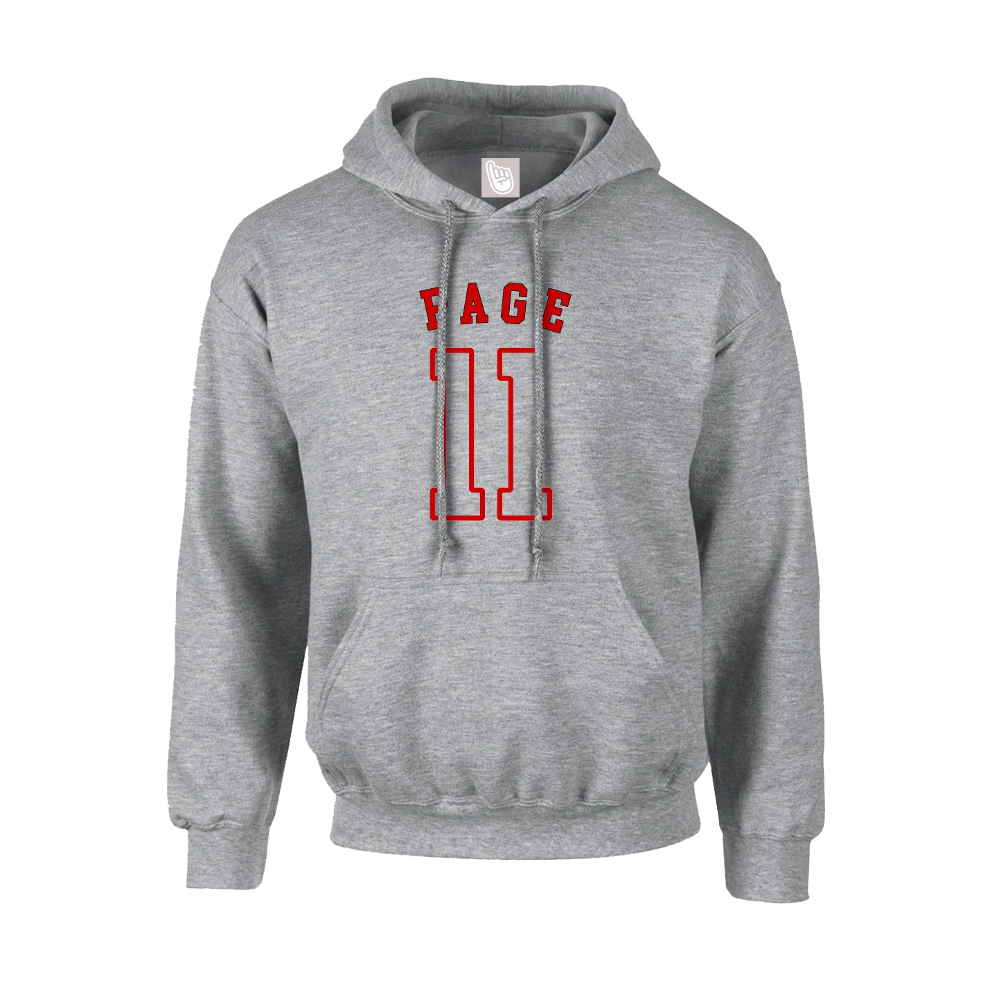 Youth Hoodie — Shirsey Arch in Grey