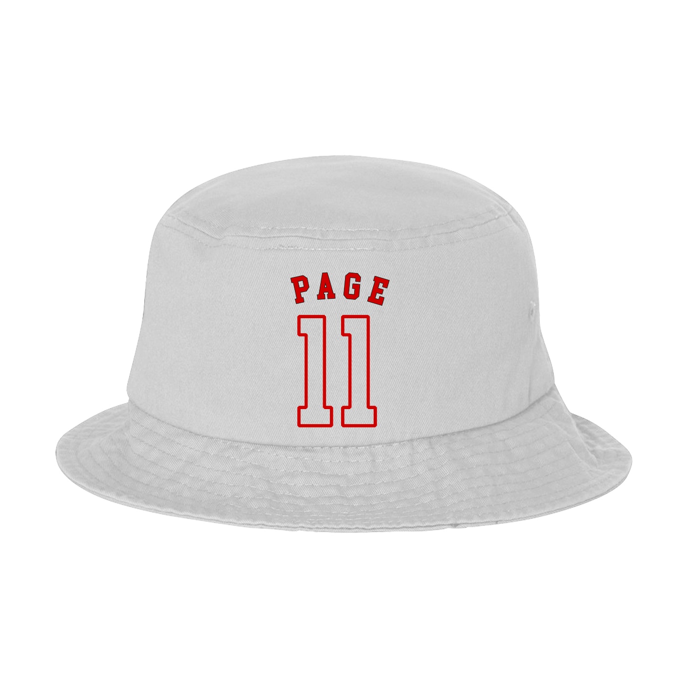Bucket Cap — Shirsey Arch in White