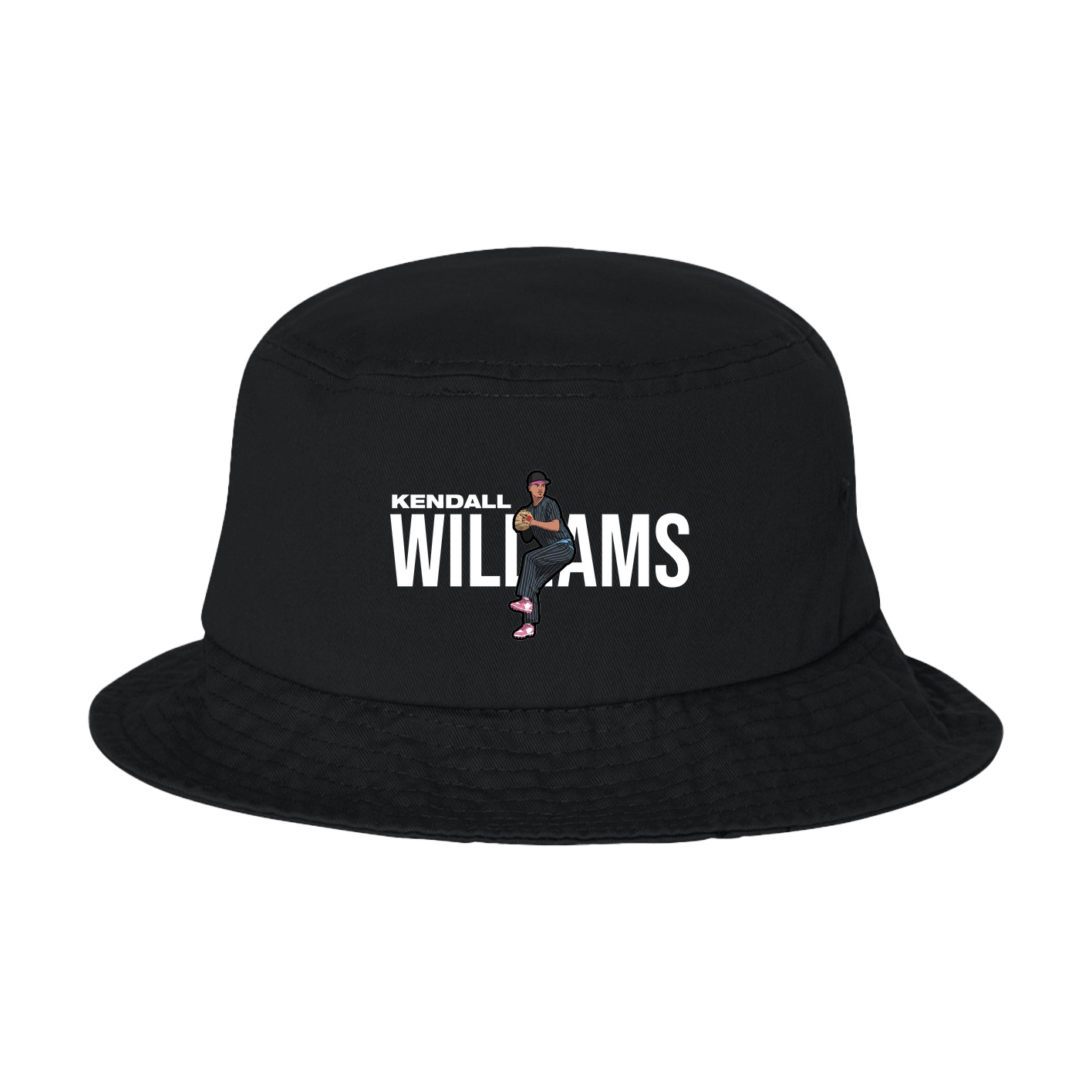 Bucket Cap — Player Name in Black
