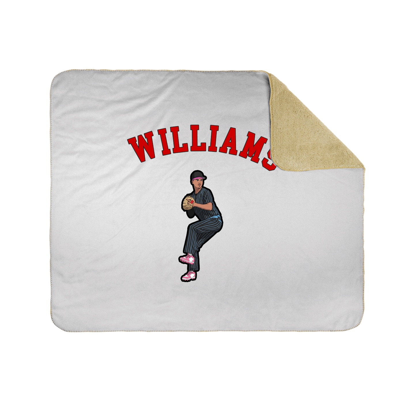 Throw Blanket — Shirsey Arch in White