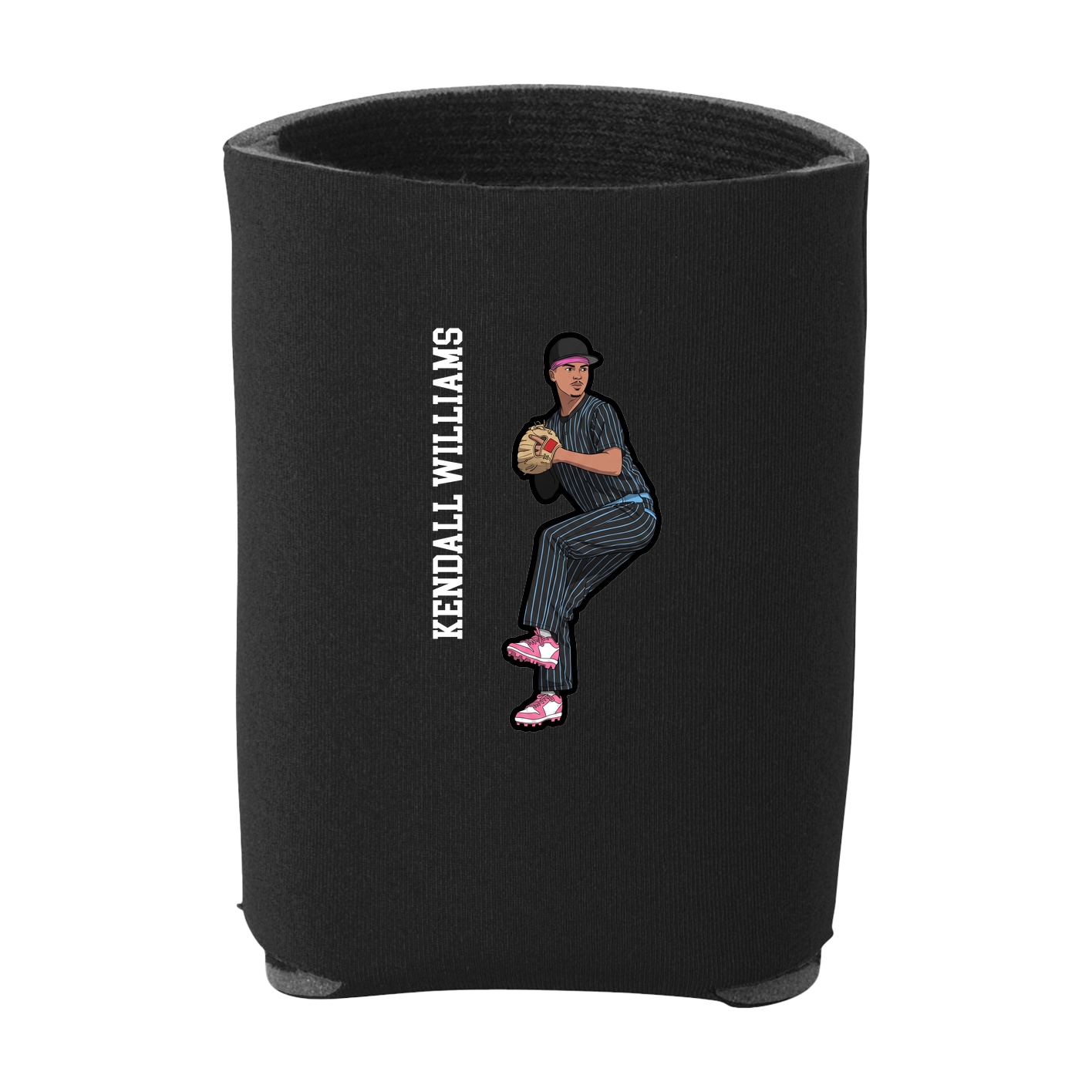 Can Holder — Name Vertical in Black