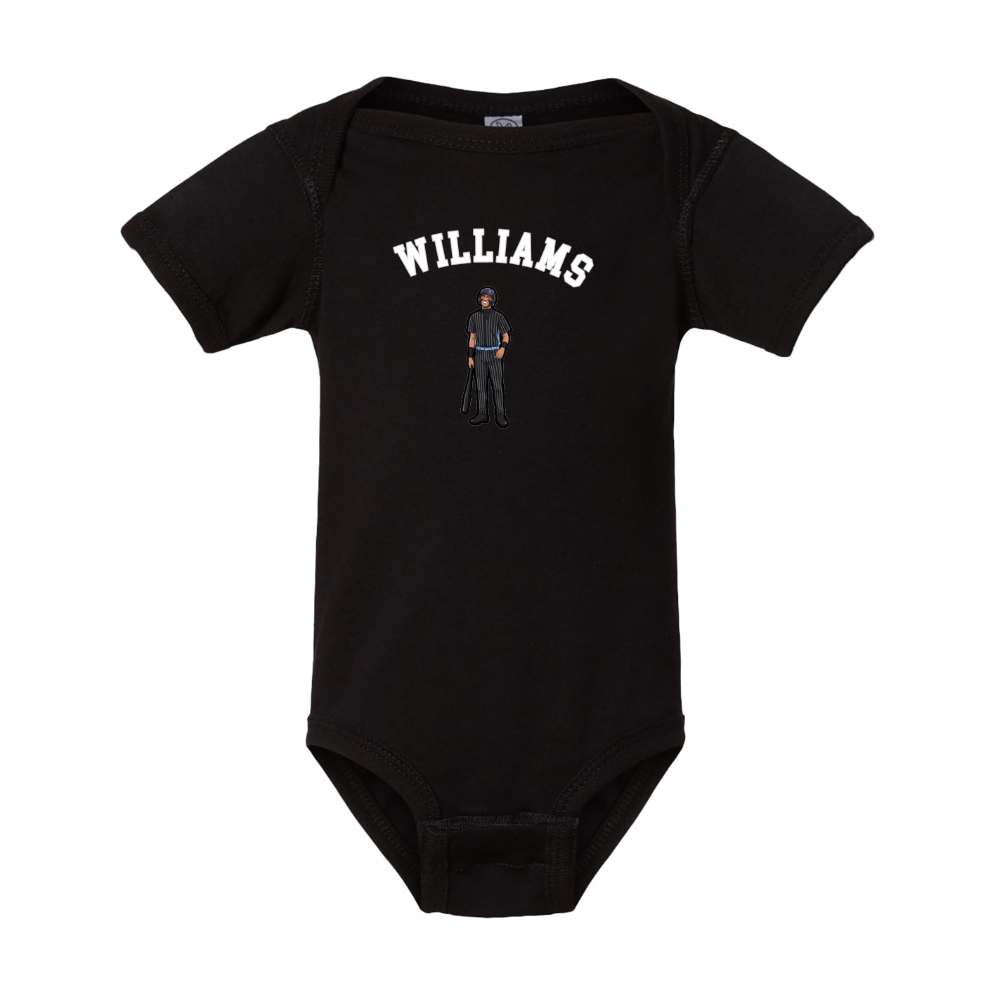 Baby Onesie — Shirsey Arch in Black