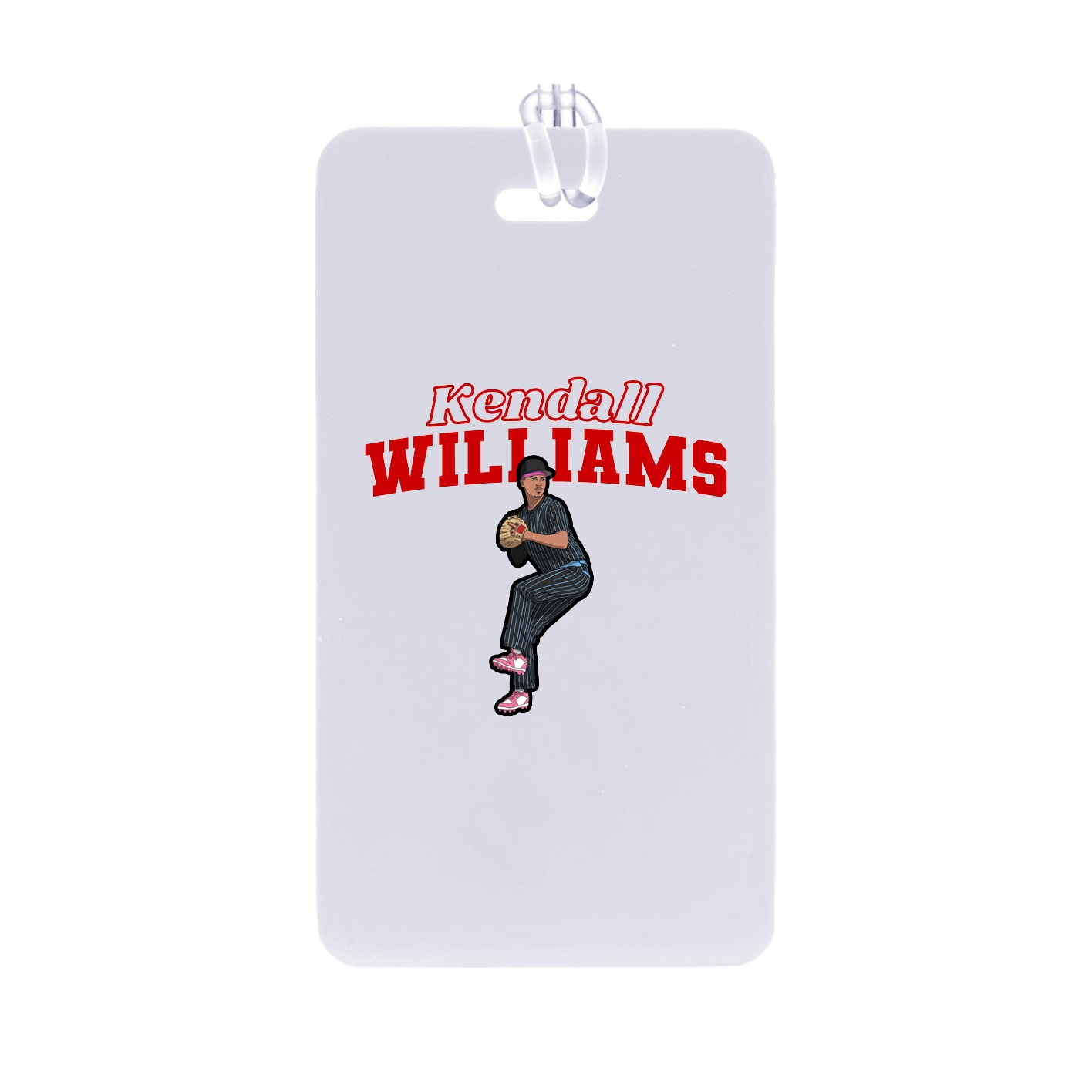 Bag Tag — Name Arch in Classic