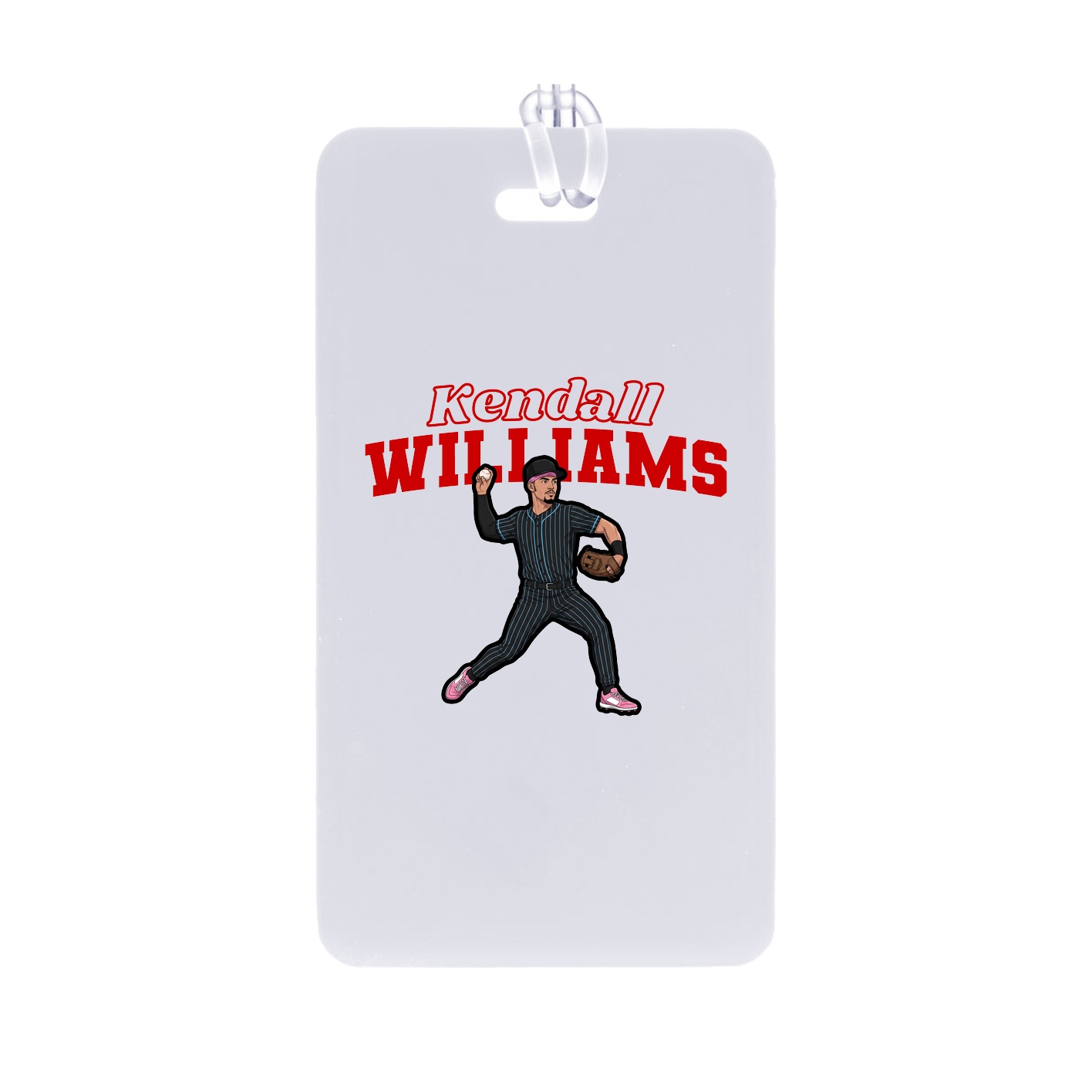 Bag Tag — Name Arch in Classic