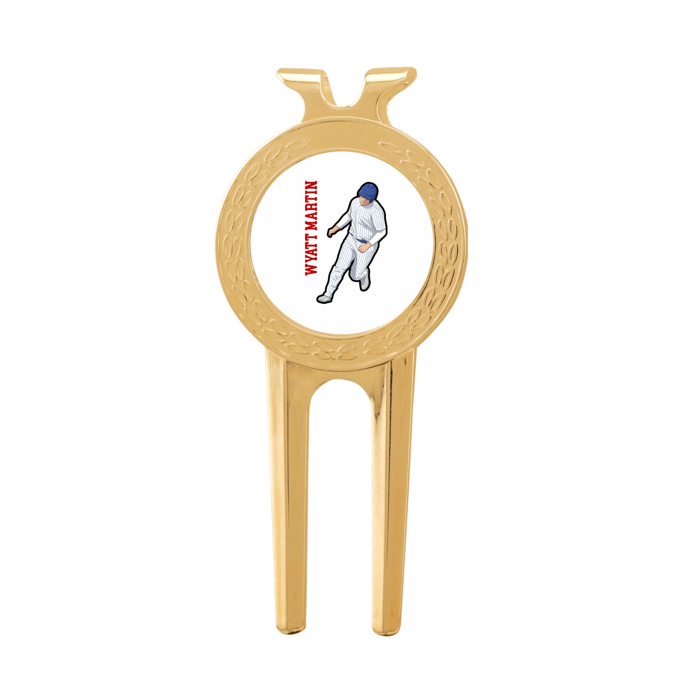 Divot Tool with Ball Marker — Name Vertical in Classic