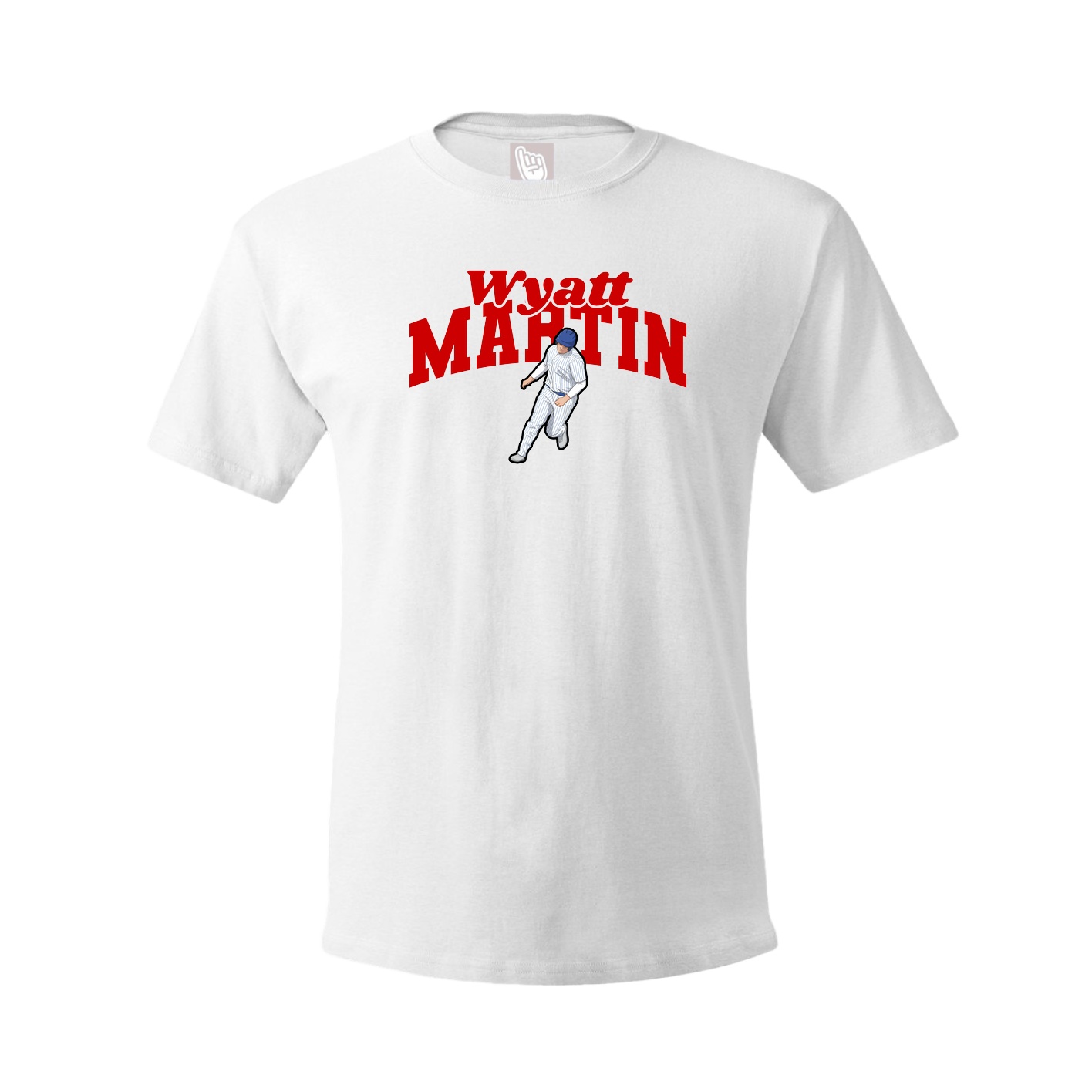 Tee — Signature Arch in White