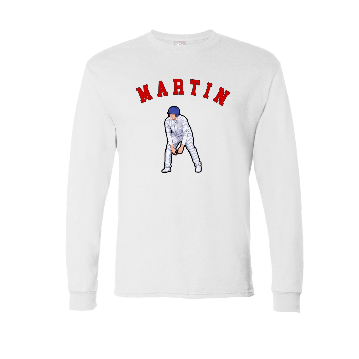 Long Sleeve Tee — Shirsey Arch in White