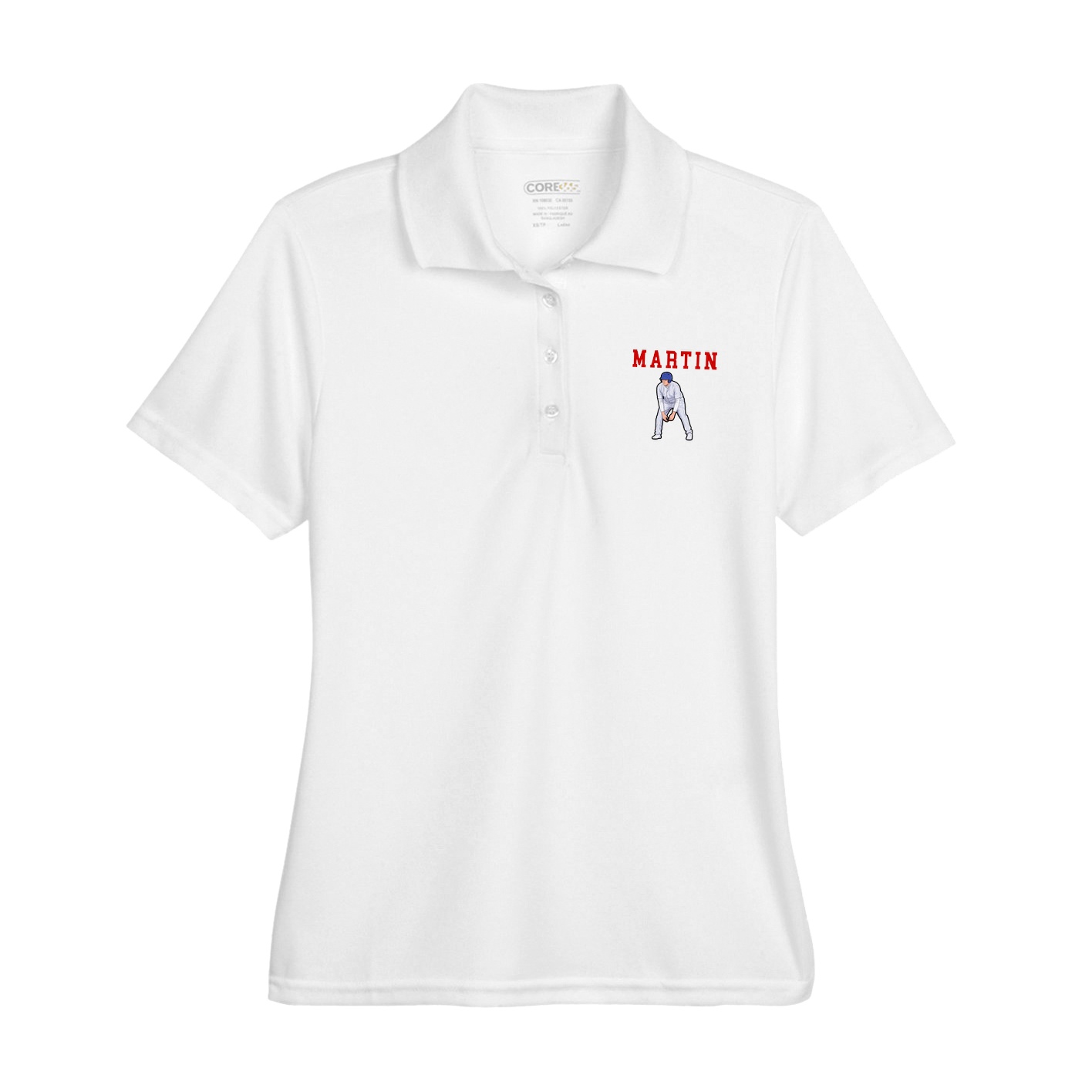 Womens Performance Polo — Shirsey in White