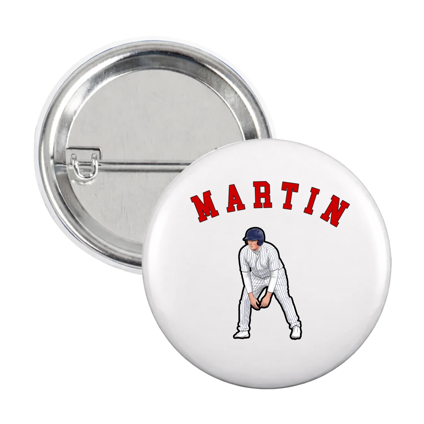 Game Day Button — Shirsey Arch in White