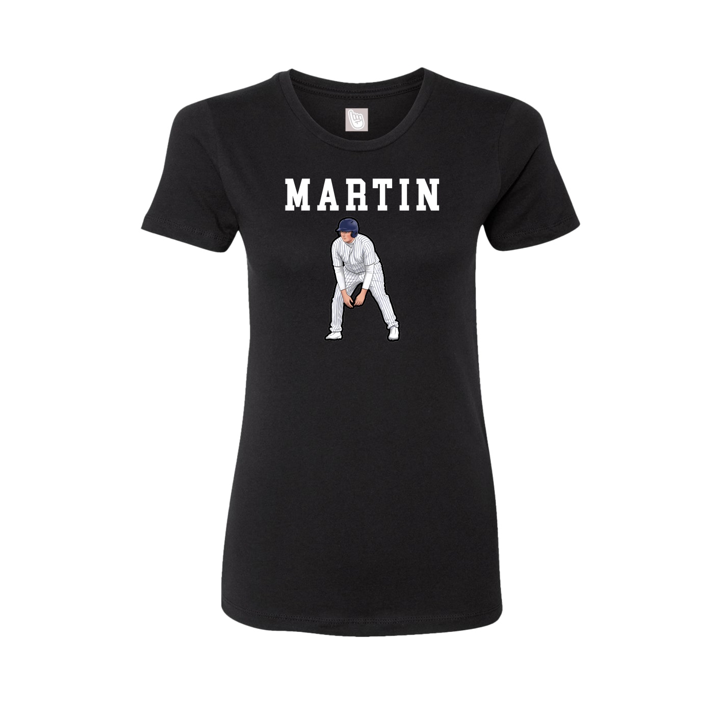 Fitted Women's Tee — Shirsey in Black
