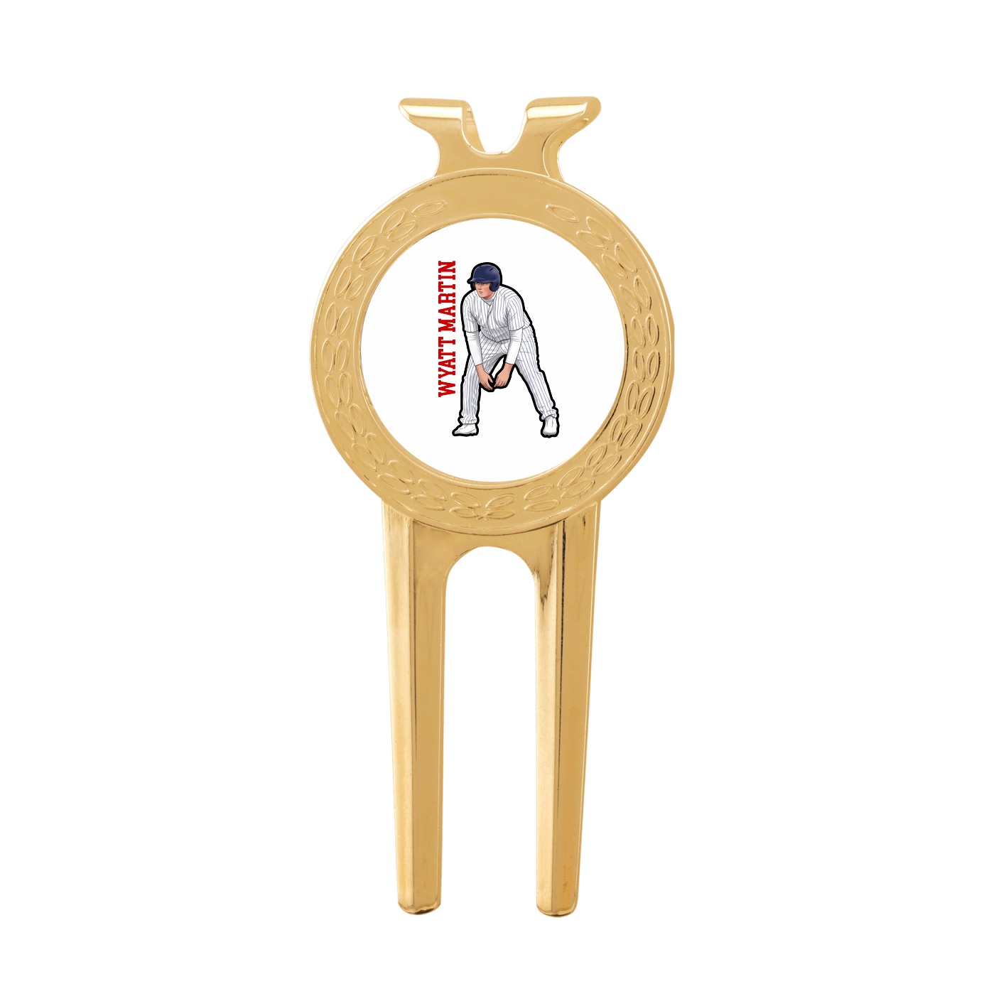 Divot Tool with Ball Marker — Name Vertical in Classic