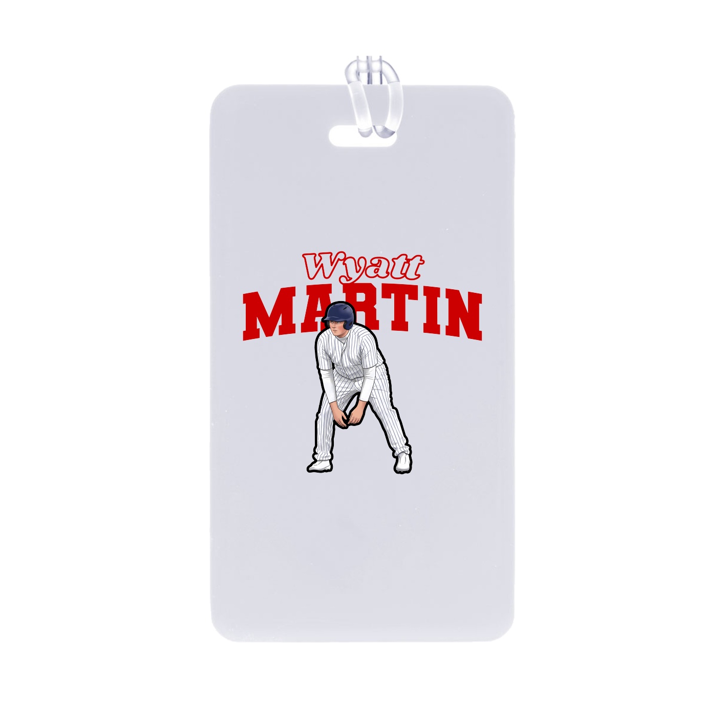 Bag Tag — Name Arch in Classic