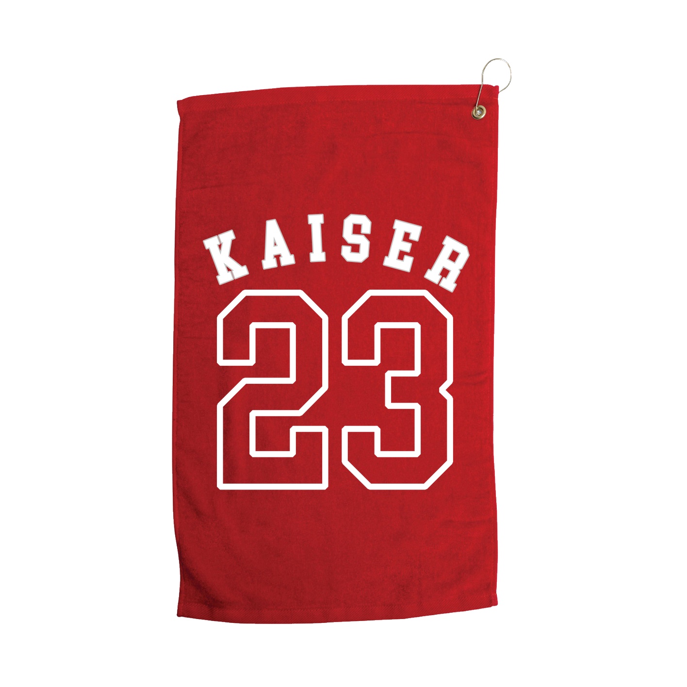 Golf Towel — Shirsey Arch in Red