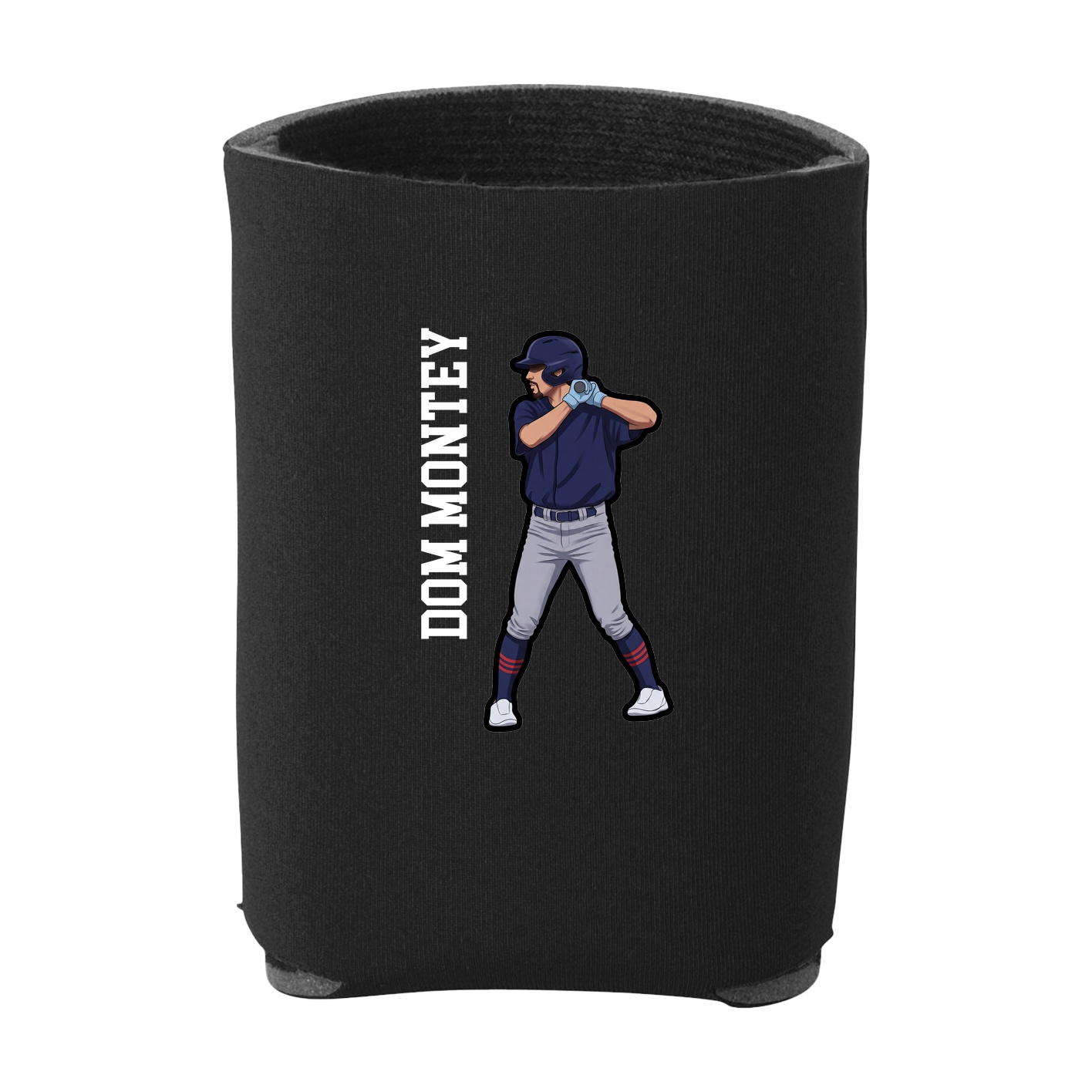 Can Holder — Name Vertical in Black