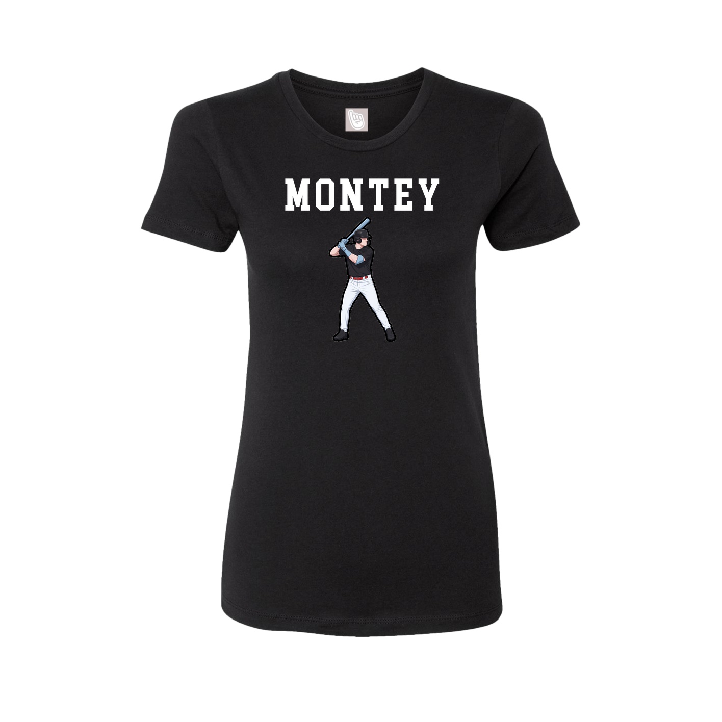 Fitted Women's Tee — Shirsey in Black