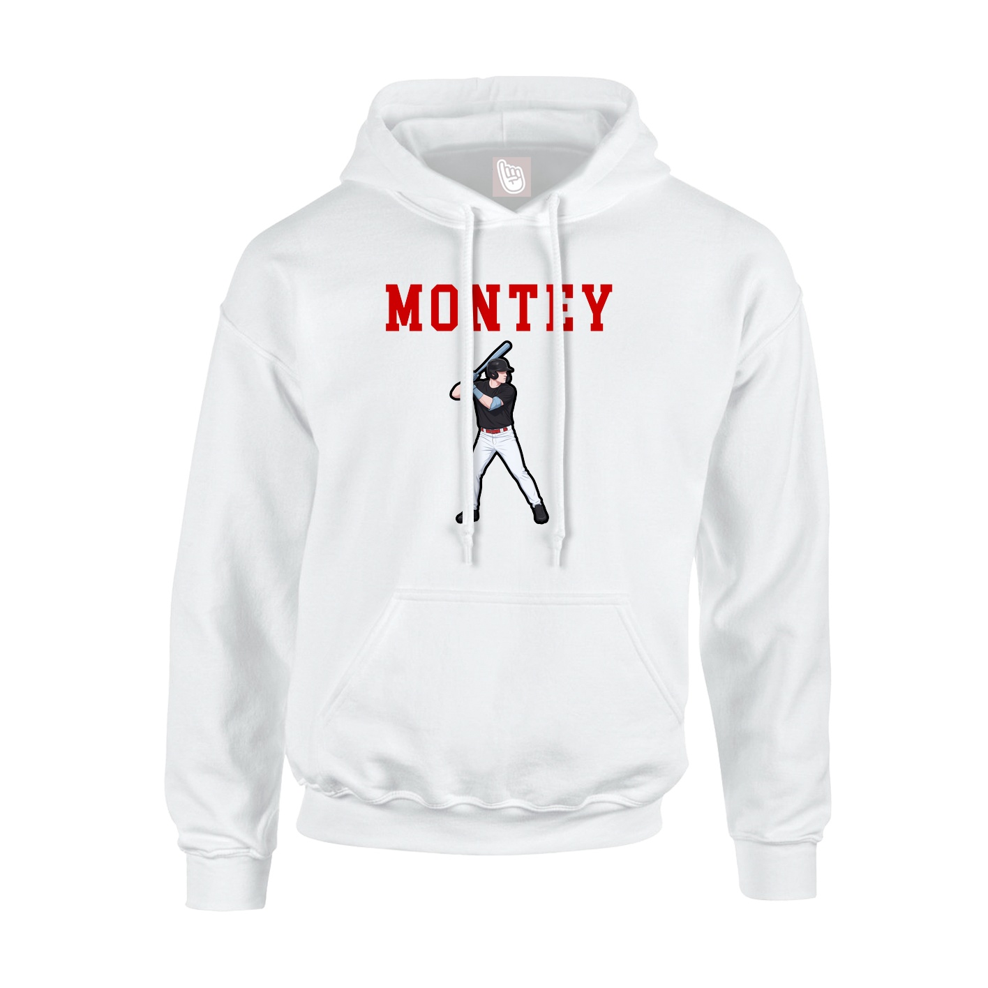 Youth Hoodie — Shirsey in White