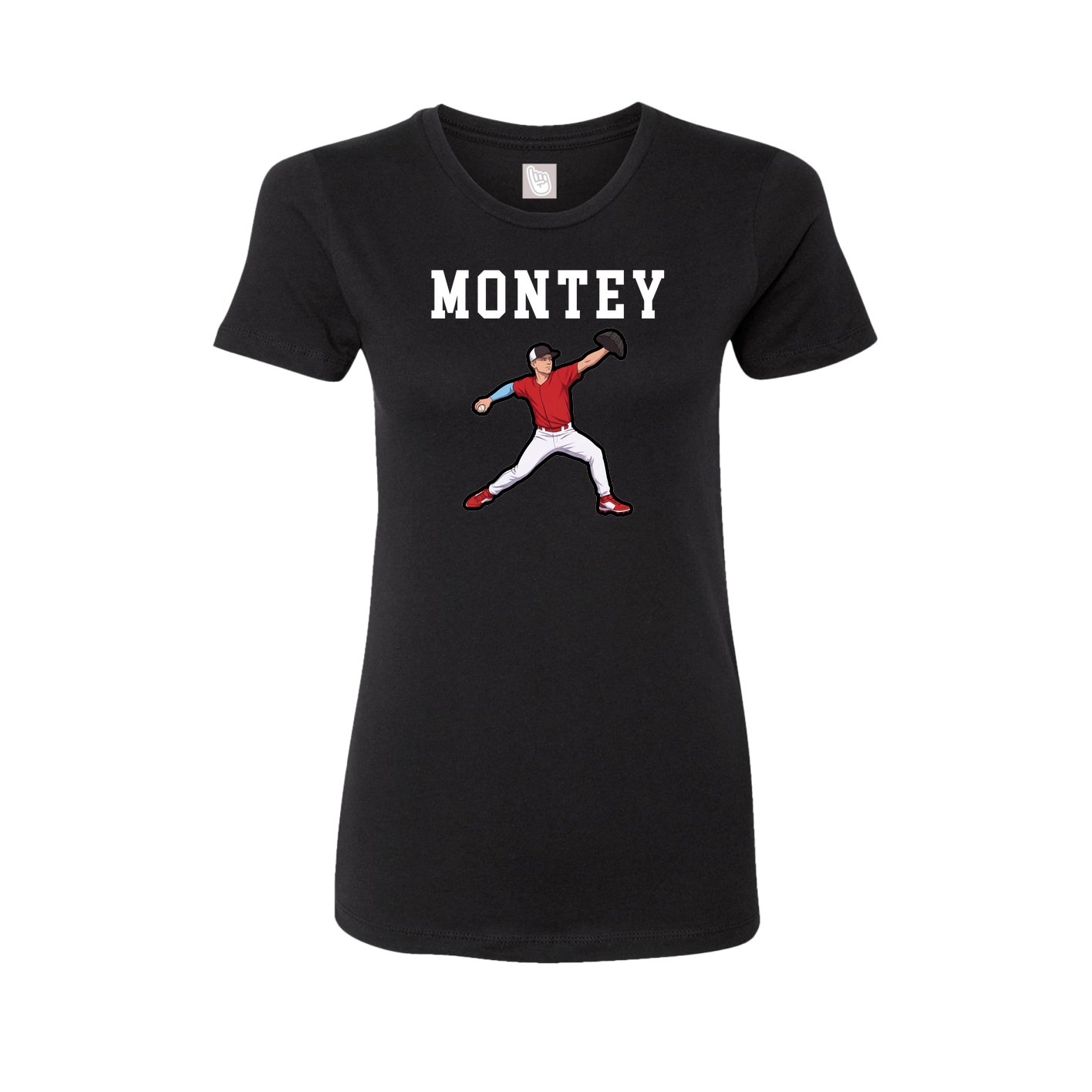 Fitted Women's Tee — Shirsey in Black