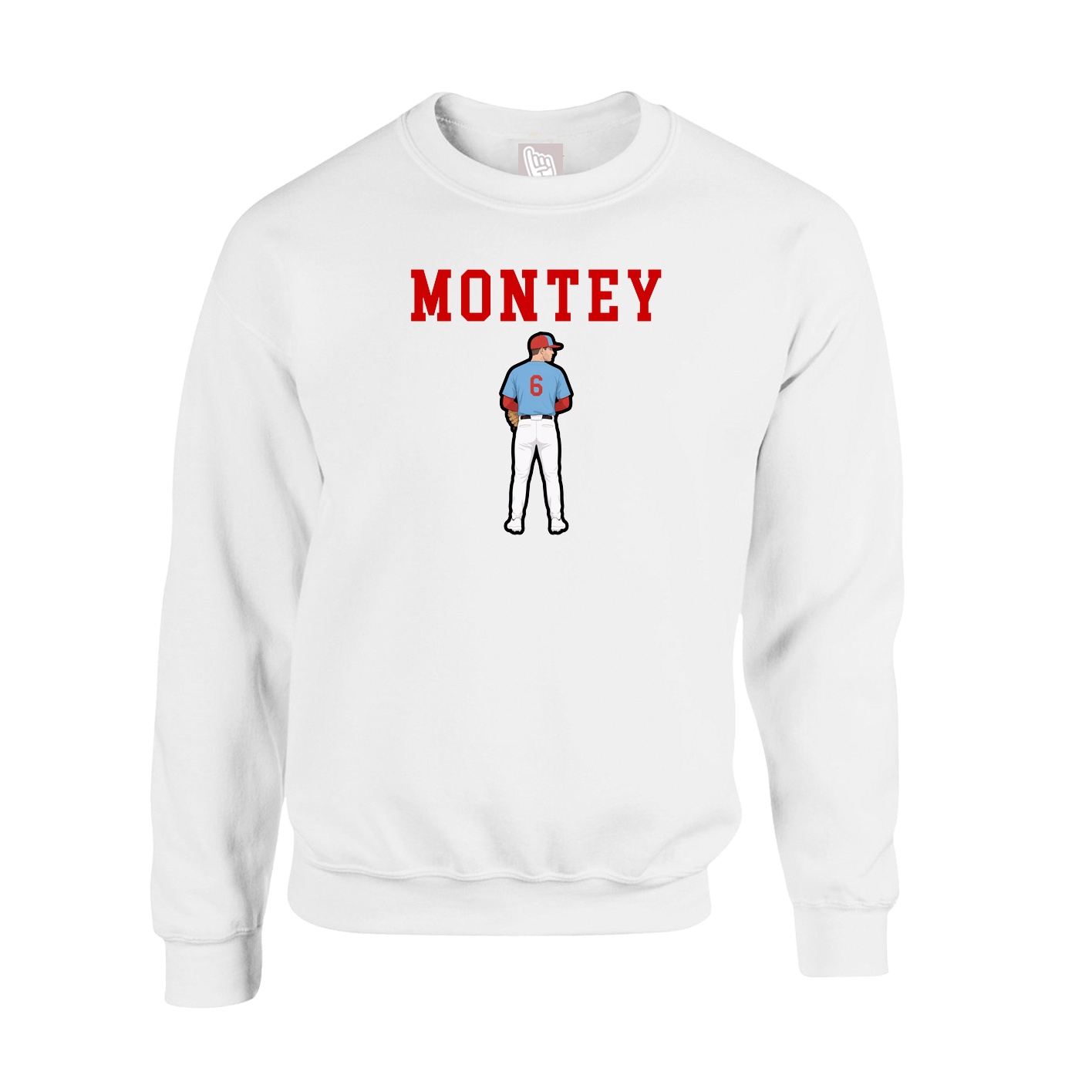 Fleece Crew — Shirsey in White