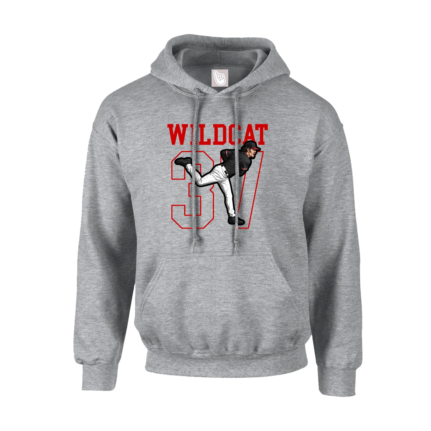 Hoodie — Shirsey in Grey